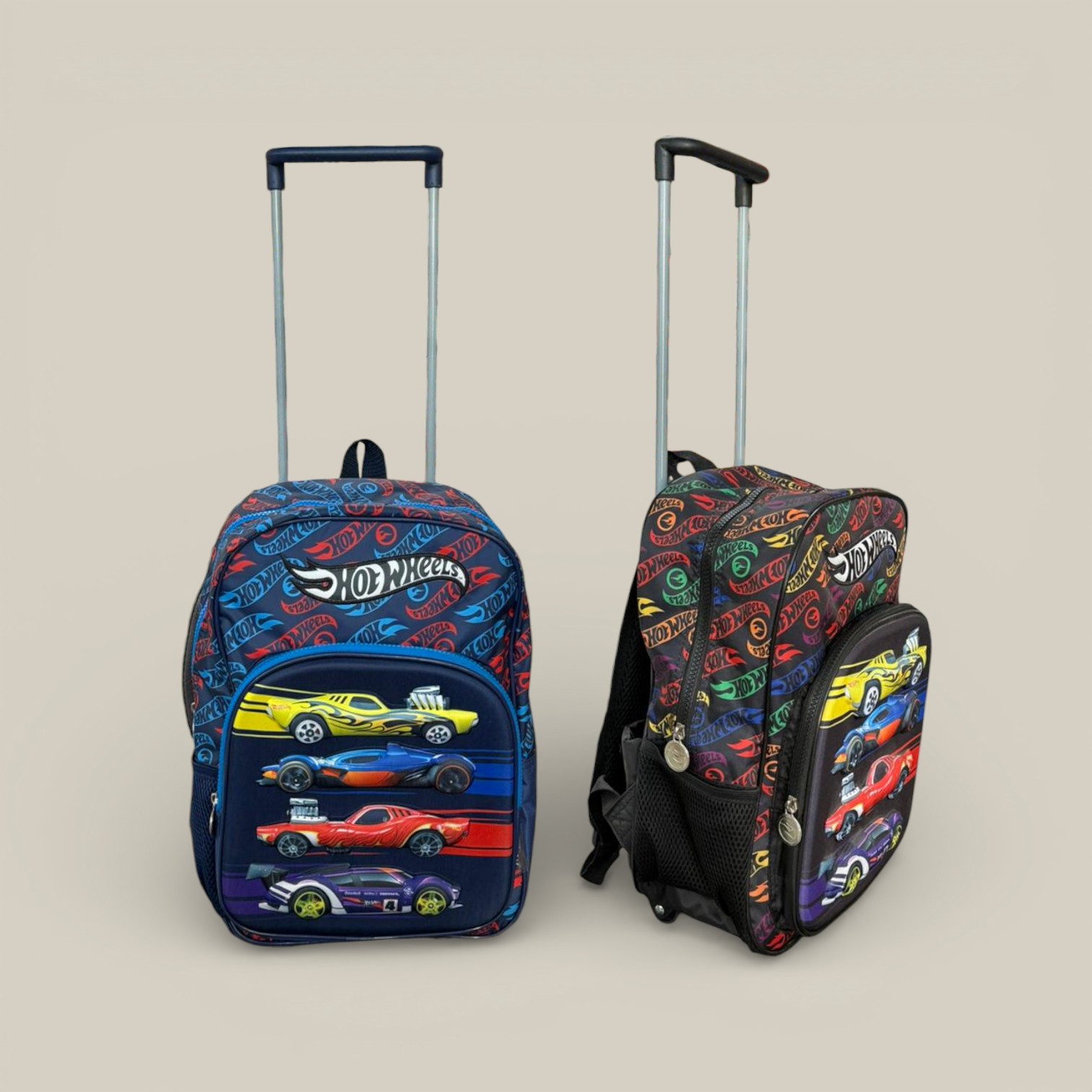 Mochila hot wheels 14" carro fact