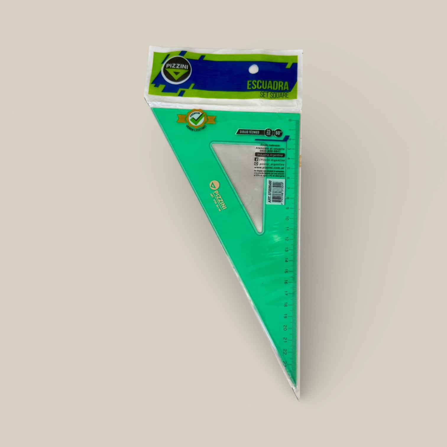 Escuadra estudio 25cm x 60?