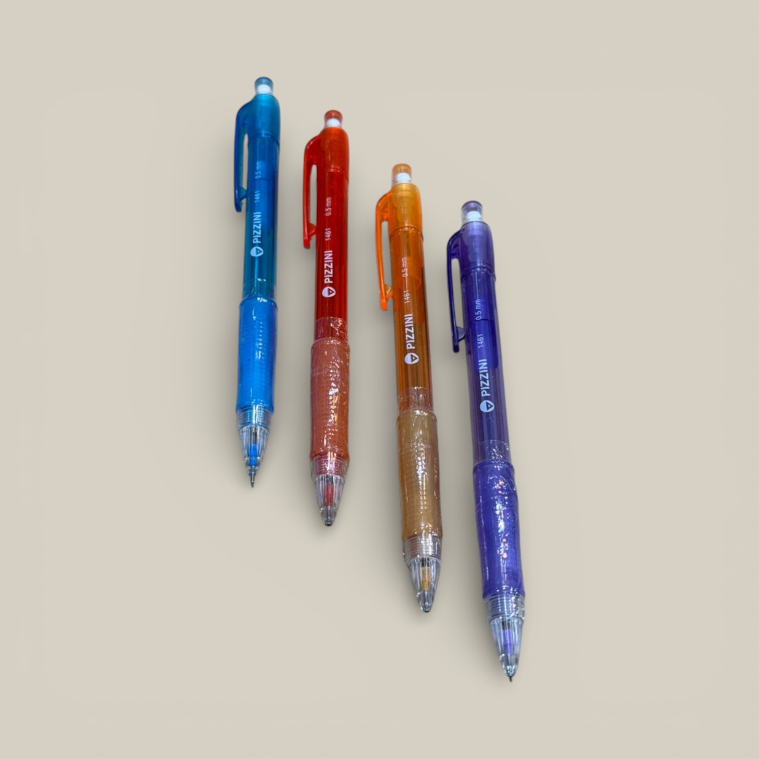 Lapiz pta retractil 0.5 mm grip y goma