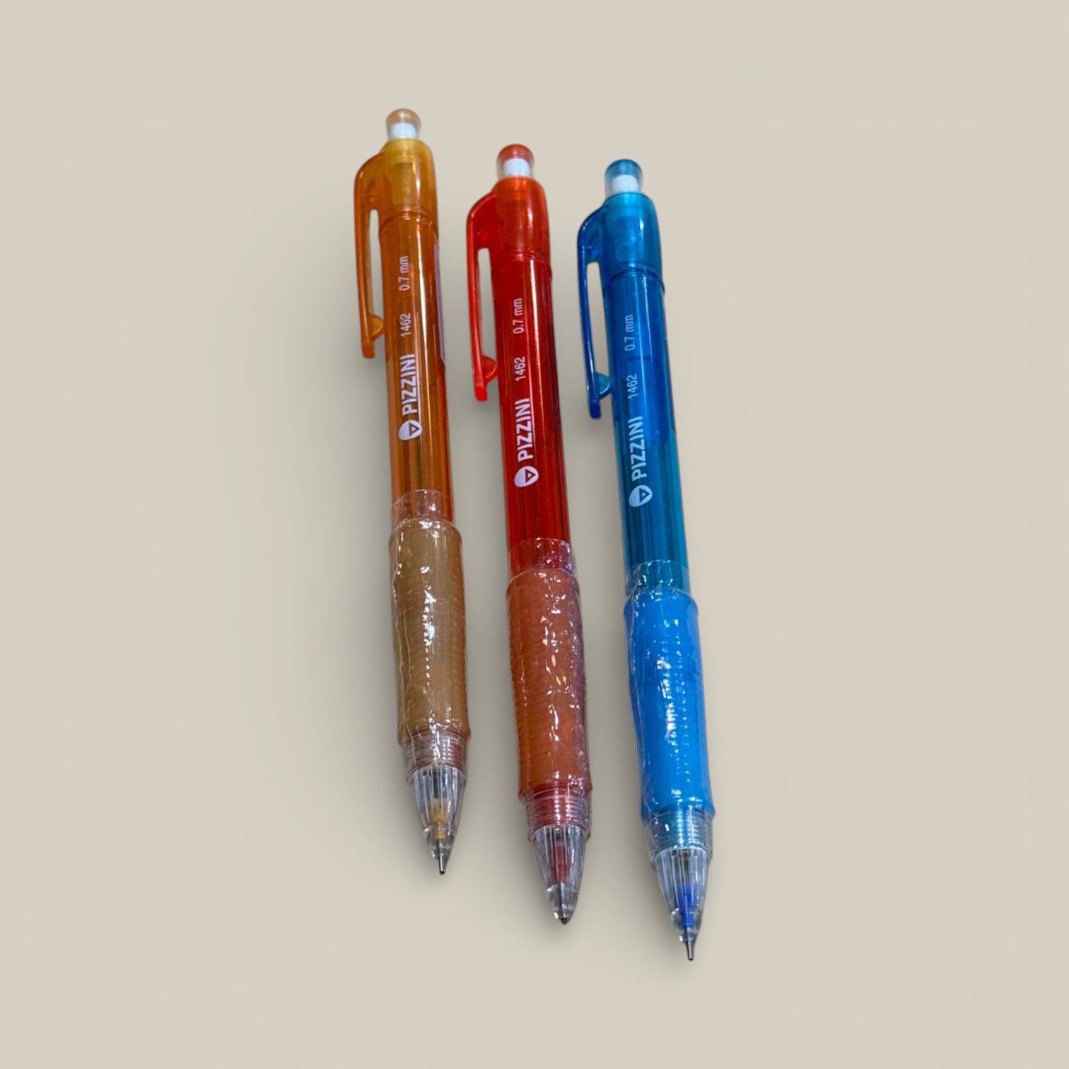 Lapiz pta retractil 0.7 mm grip y goma