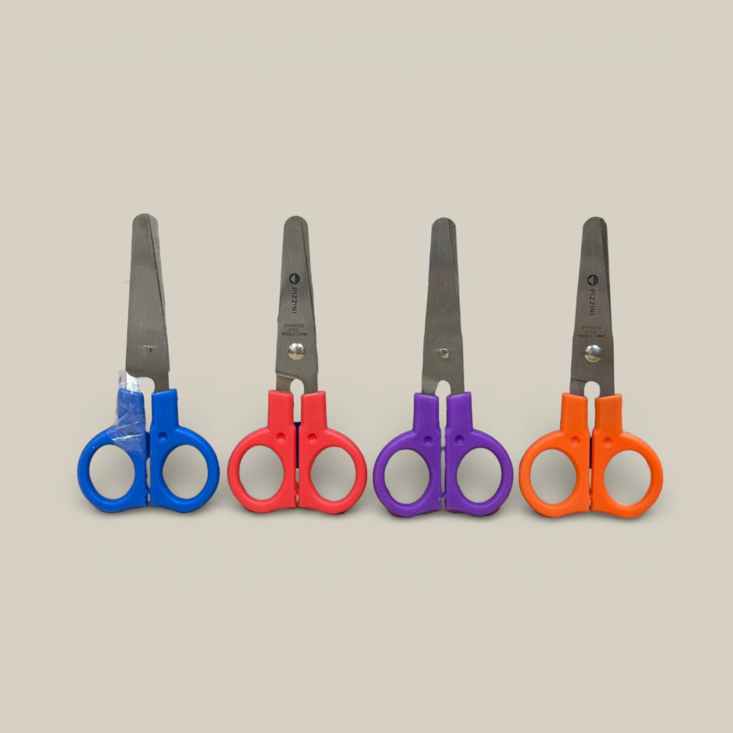 Tijera escolar 11cm punta redonda