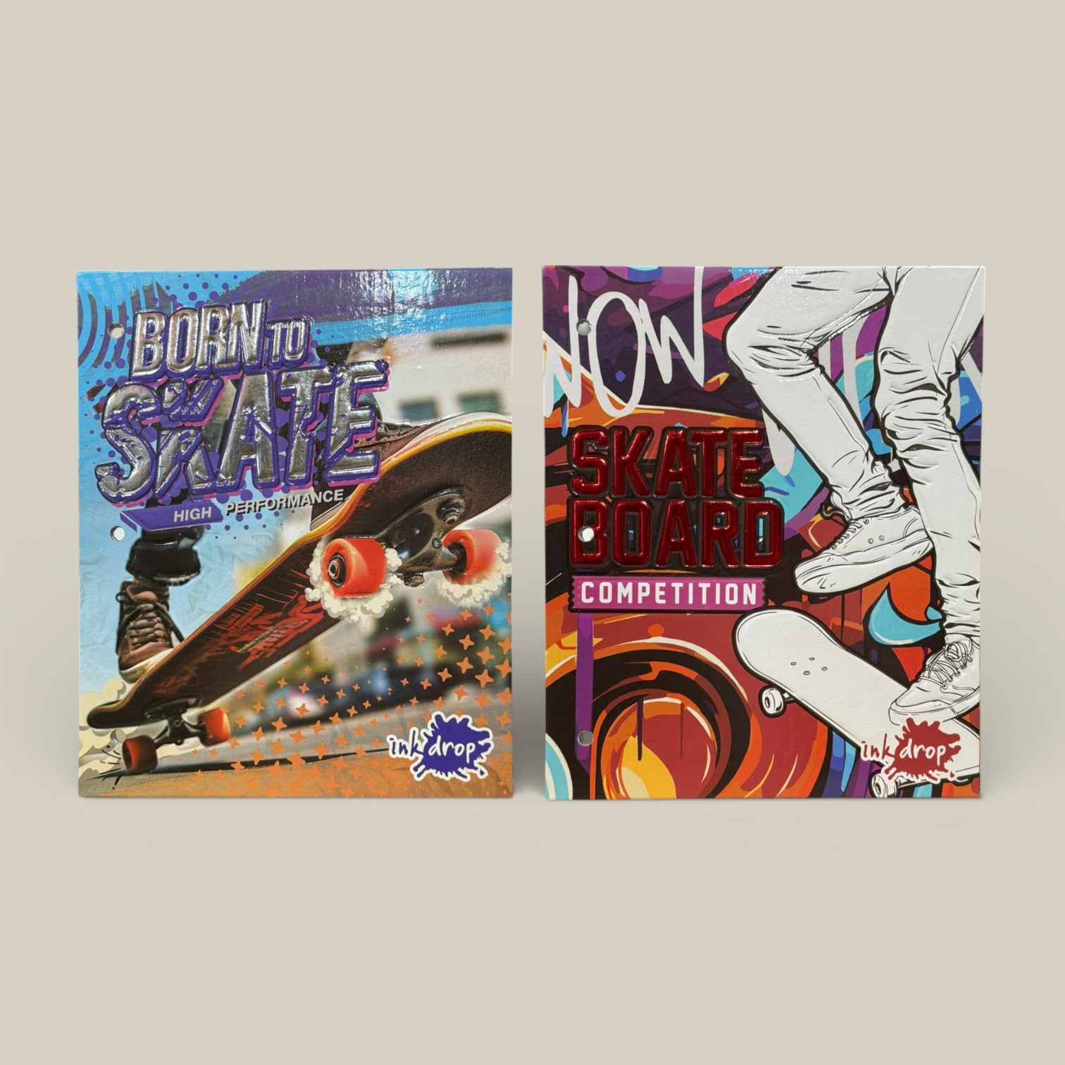 Carpeta nro.: 3 skate relieve y stamping