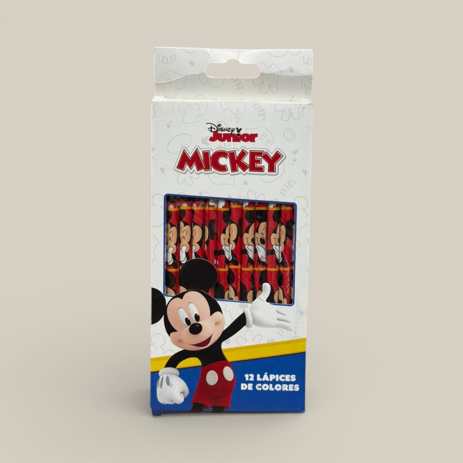 Lapices color mickey x 12