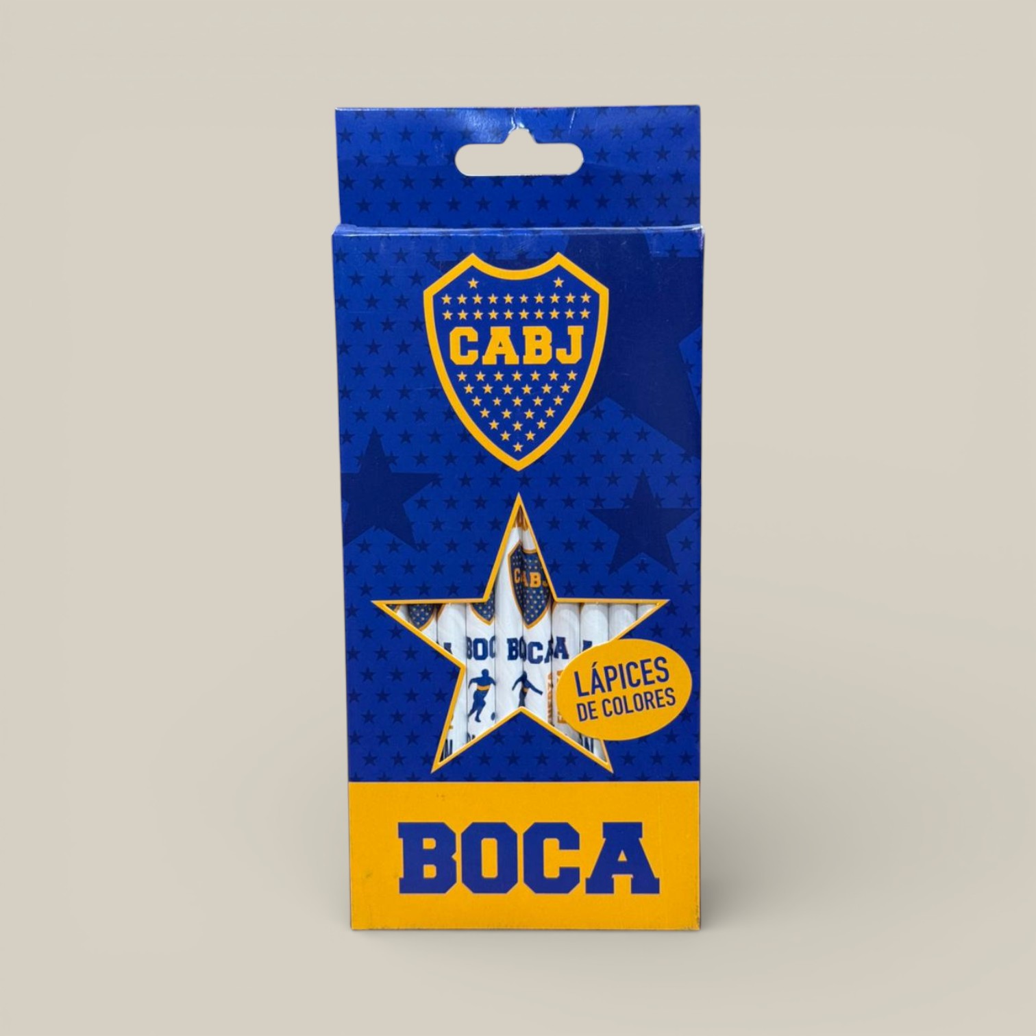 Lapices color boca juniors x 12