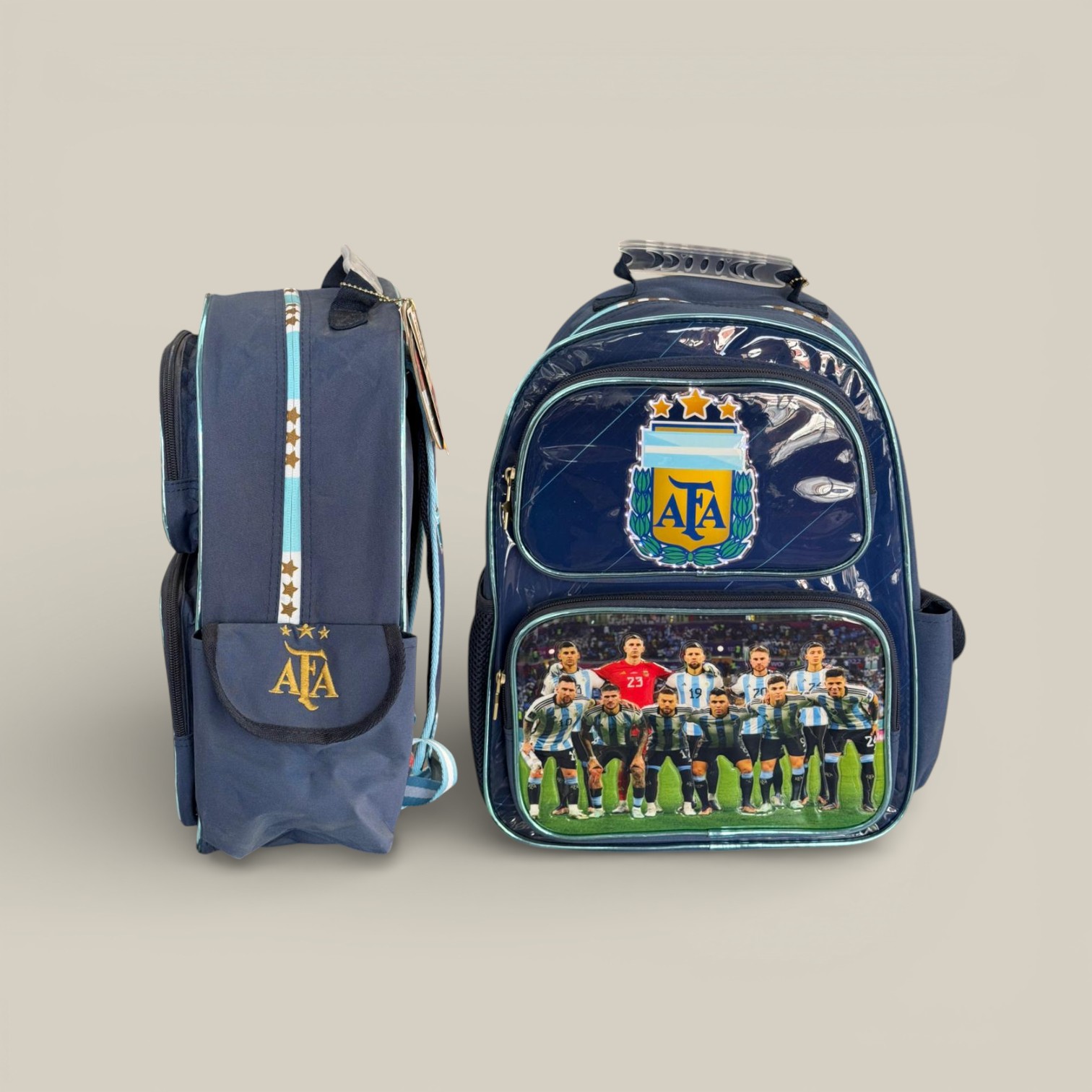 Mochila afa 16" espalda c/luz