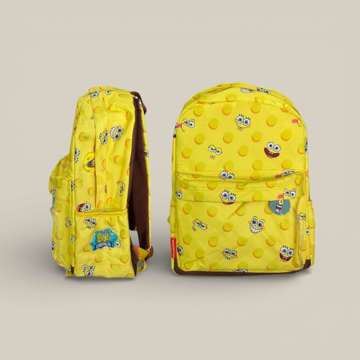 Mochila mochila bob esponja 16" espalda