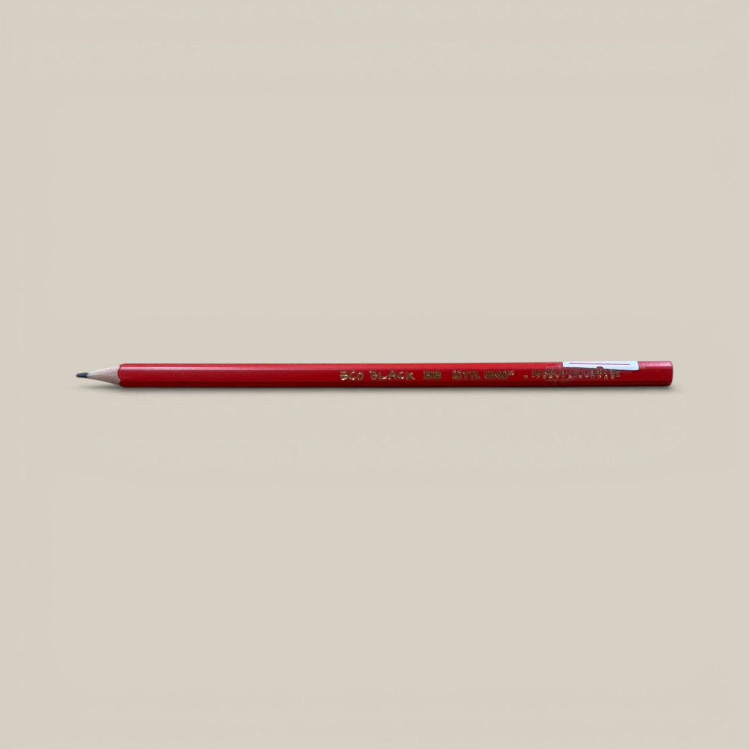 Lapiz negro hb de plastico s/goma