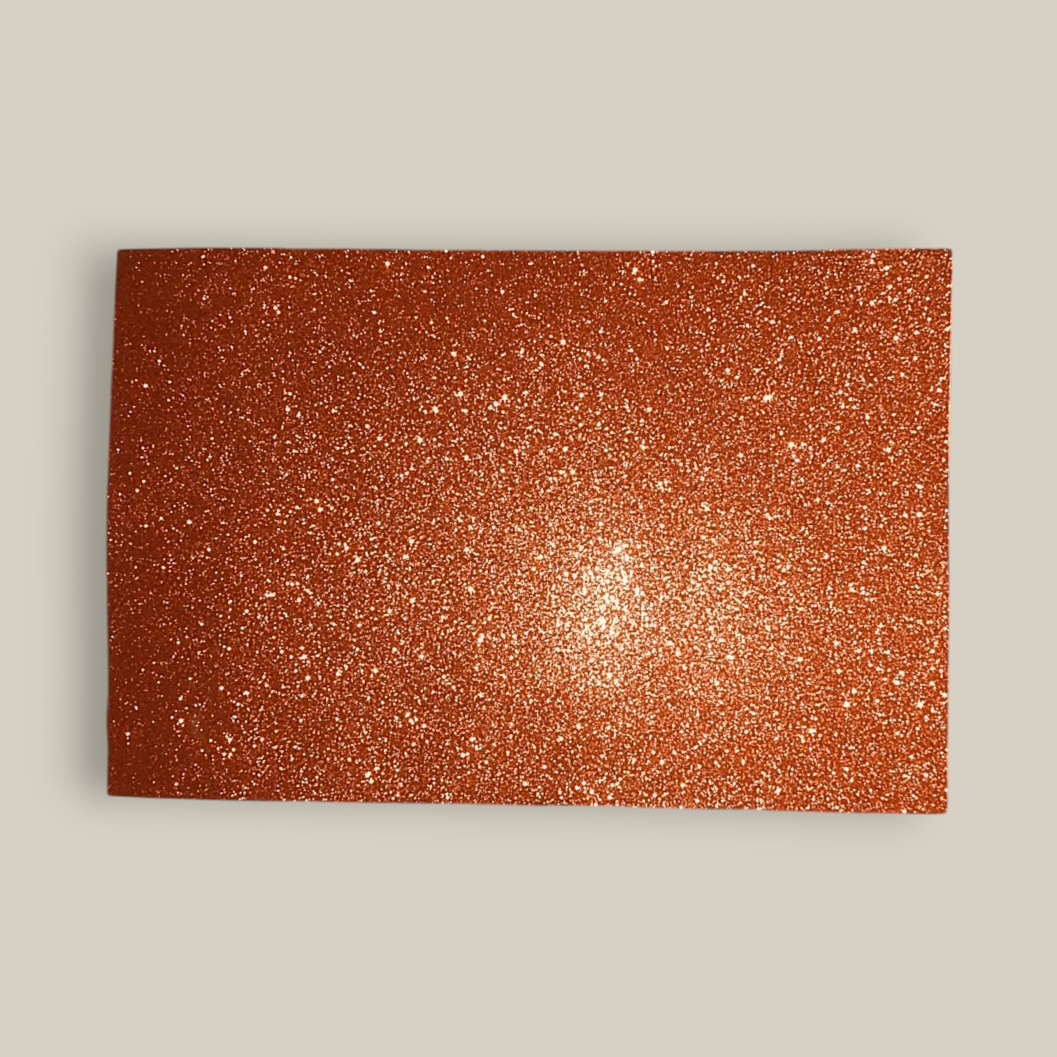 Goma eva glitter naranja 60*40cm
