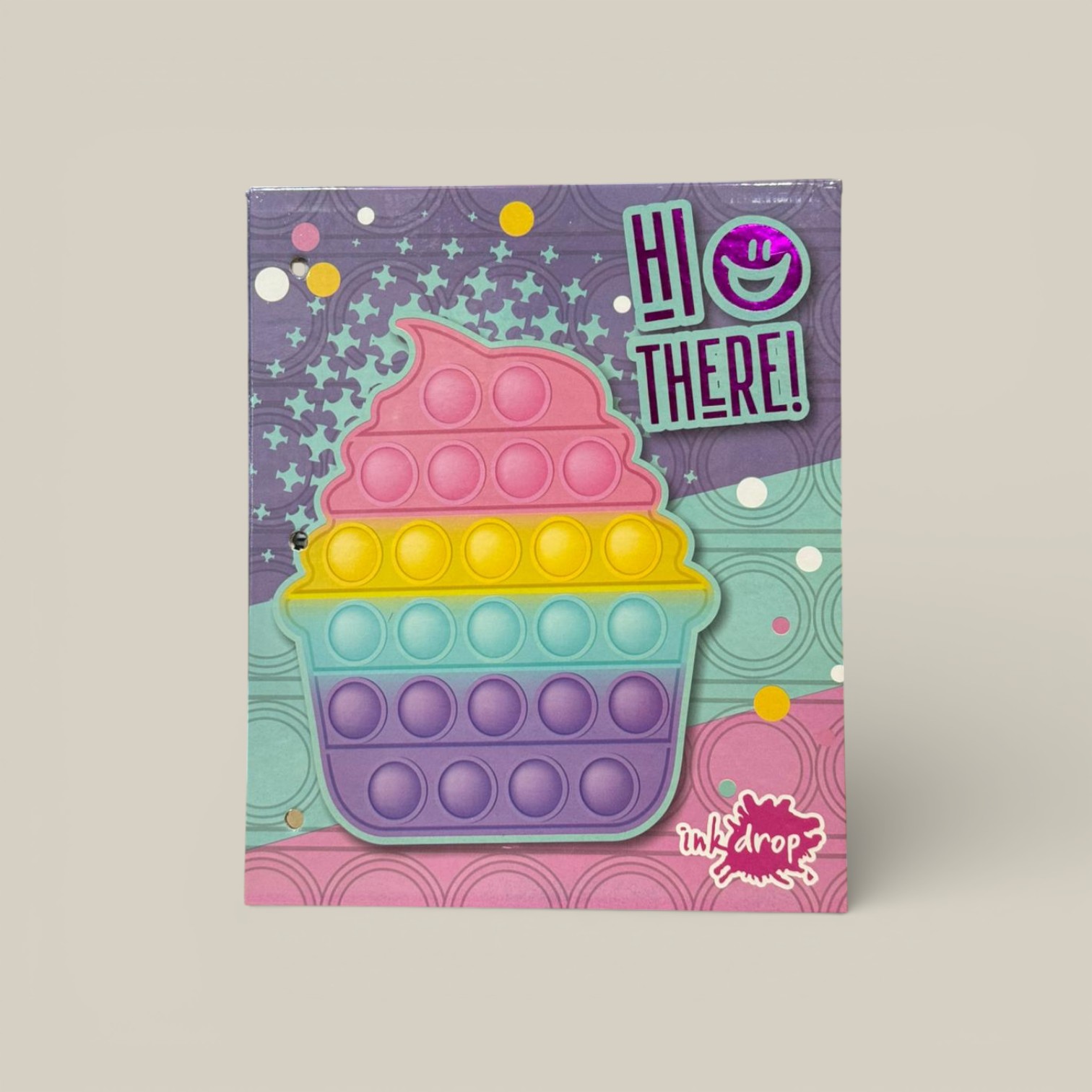 Carpeta nro.3 pop it pastel