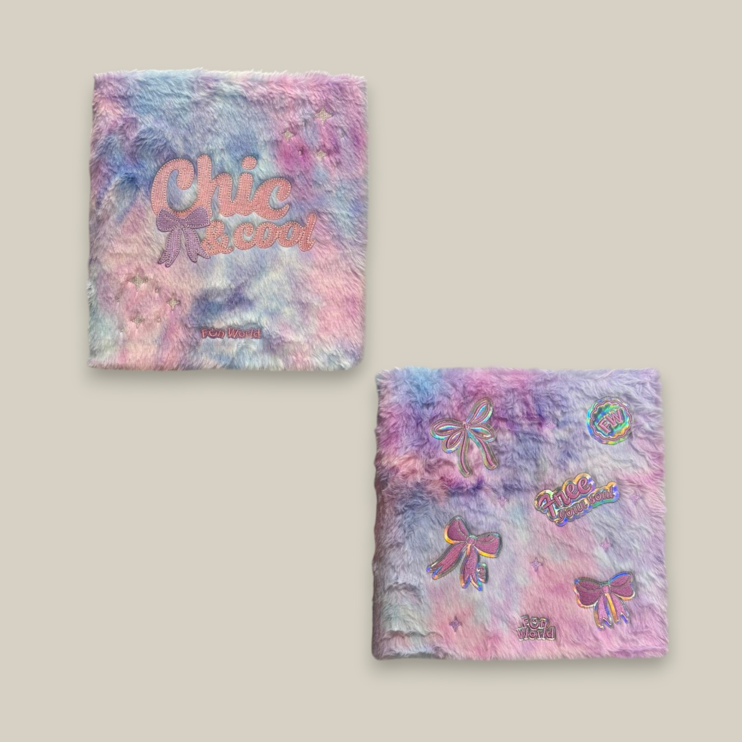 Carpeta 3*40 fun world fluffy