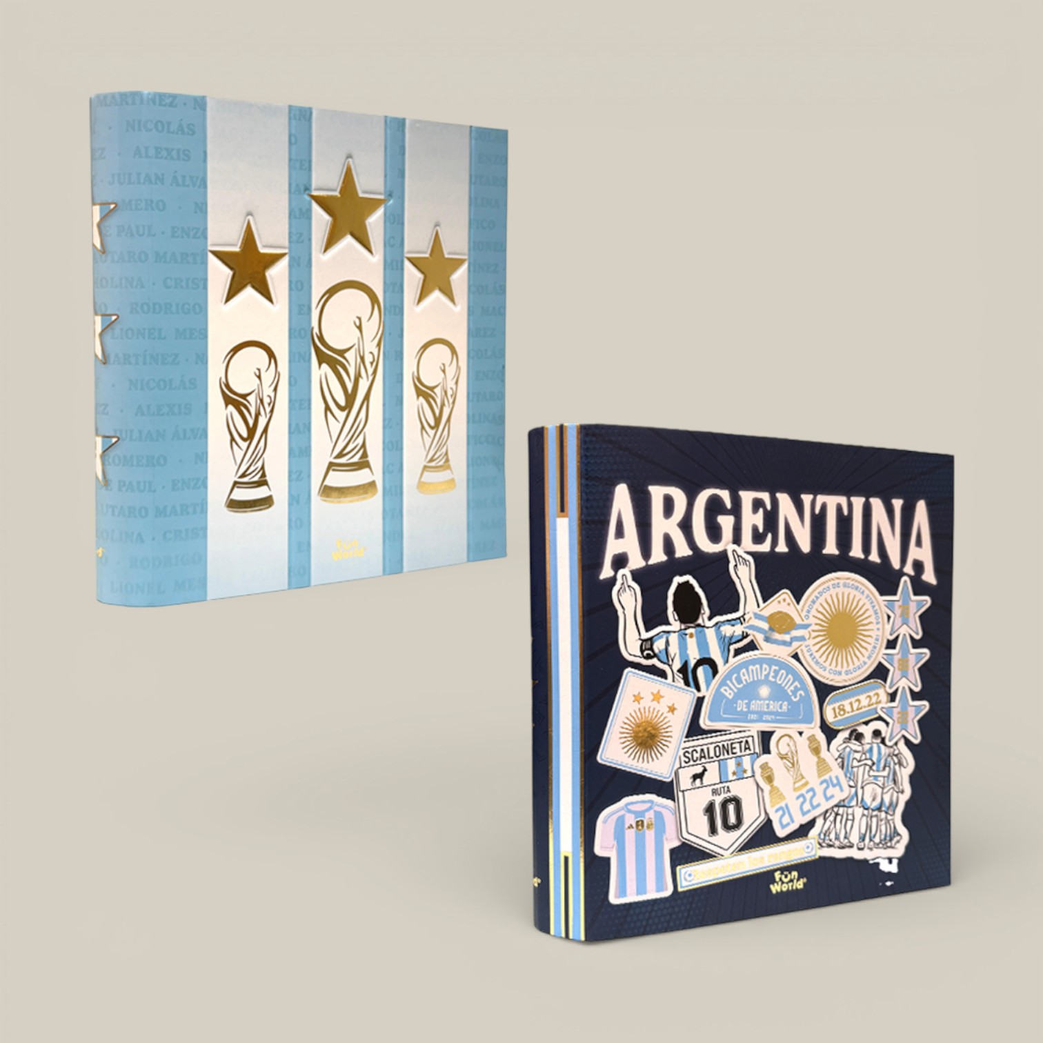 Carpeta 3*40 fun wordl fanatic