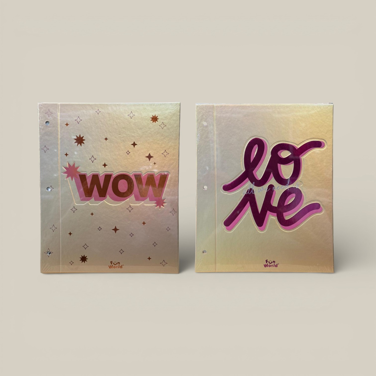 Carpeta n.3 fun world holografic