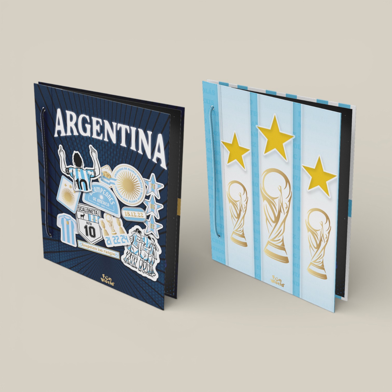 Carpeta n.3 fun world fanatic