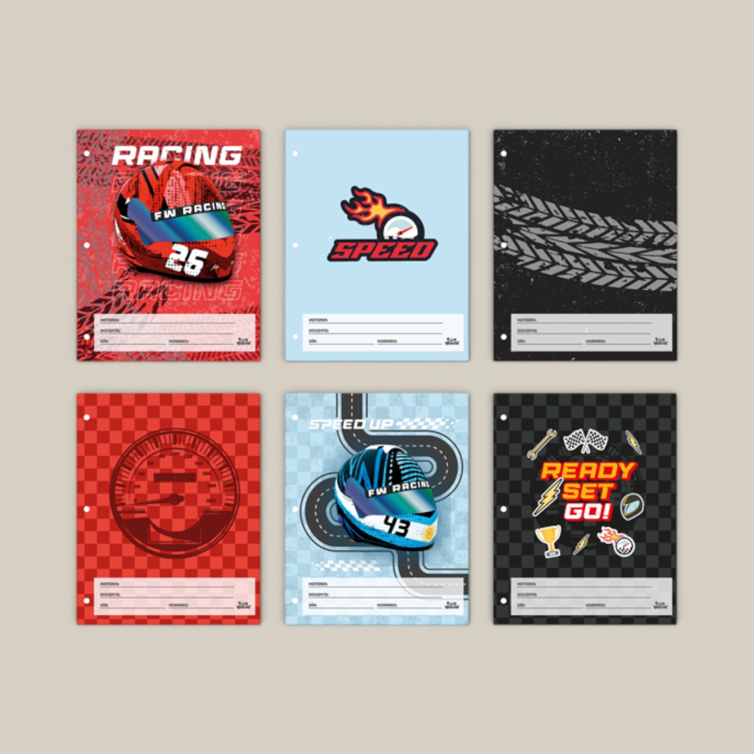 Separadores n.3 fun world escolar s/lengueta race