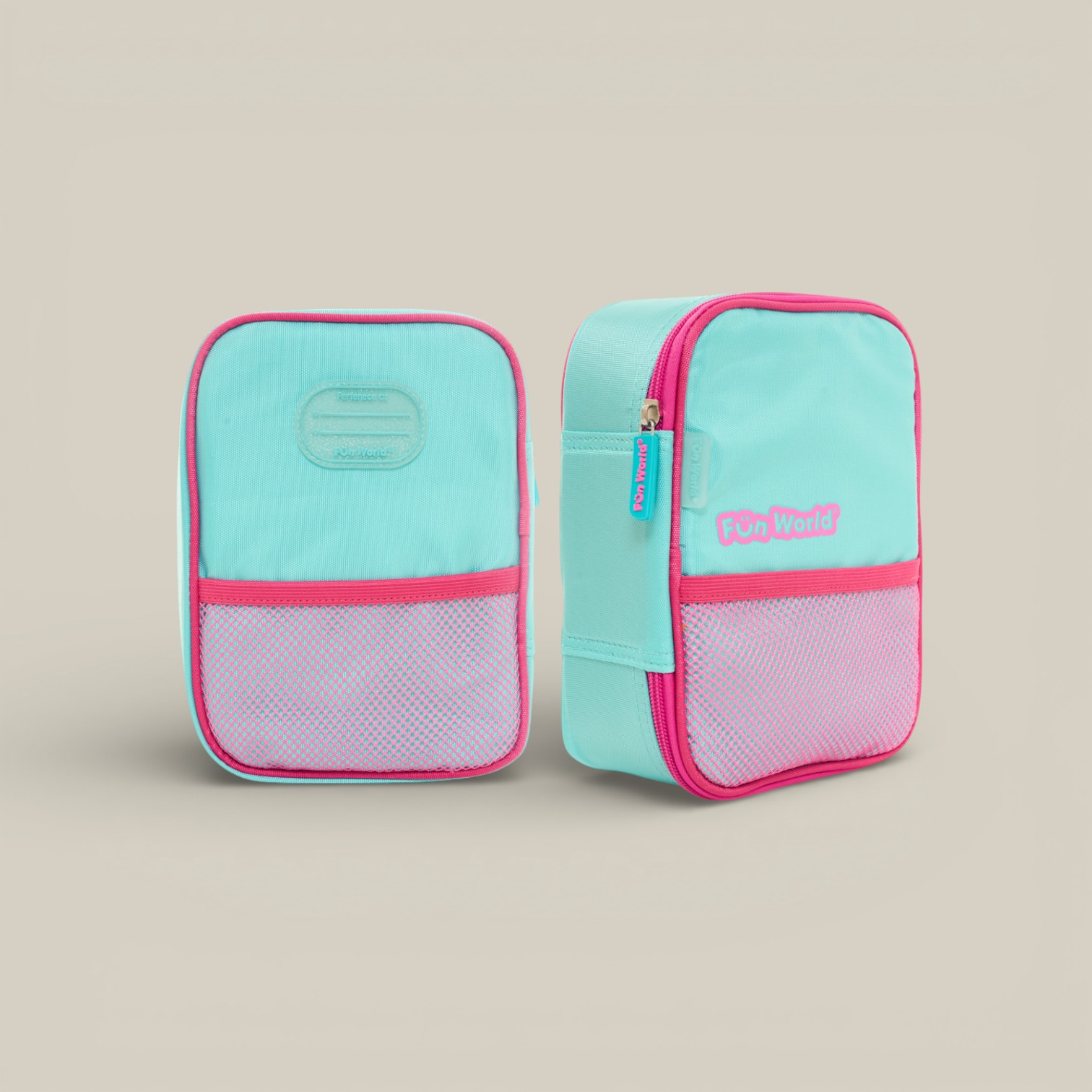 Cartuchera fun world rectangular classic