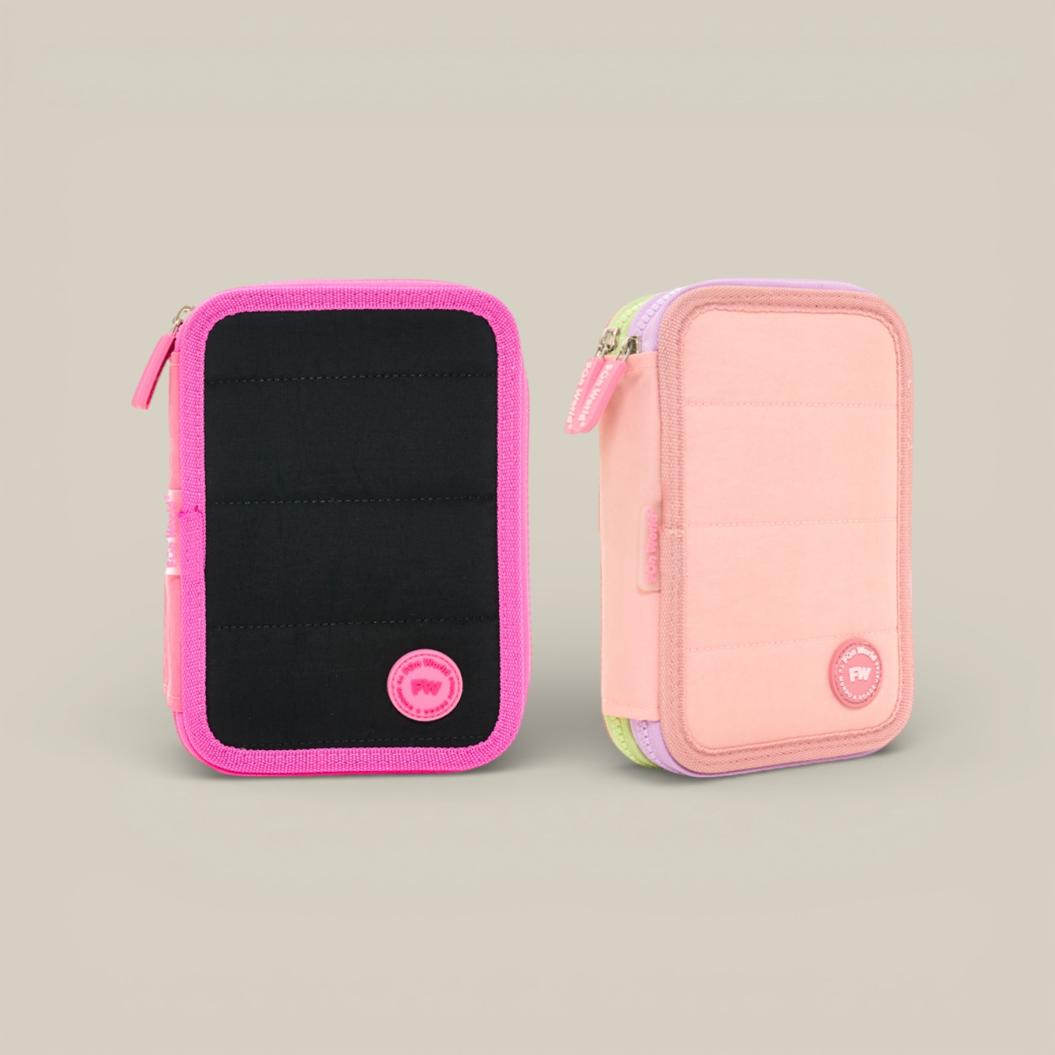 Cartuchera fun world 2 pisos candy