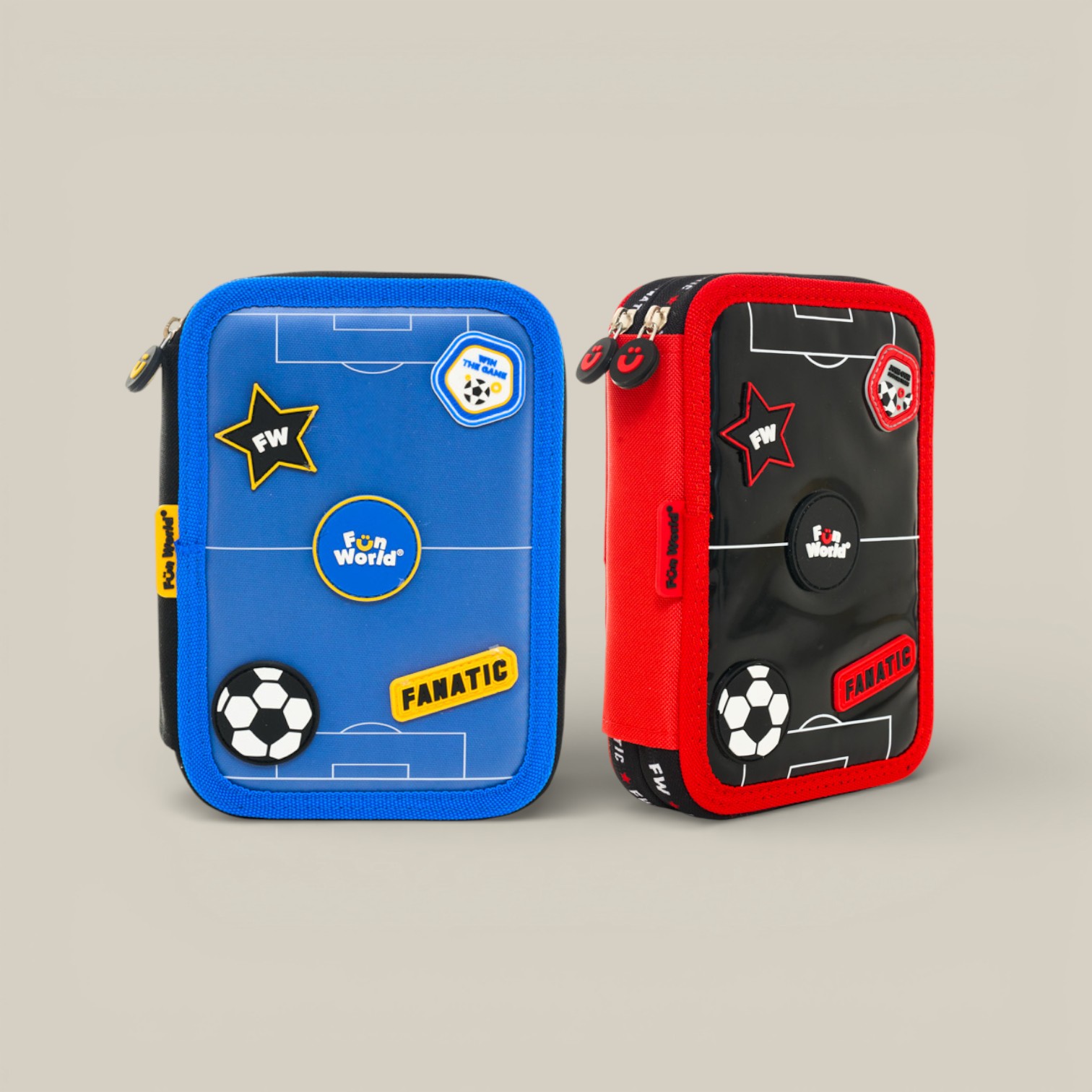 Cartuchera fun world 2 pisos fanatic