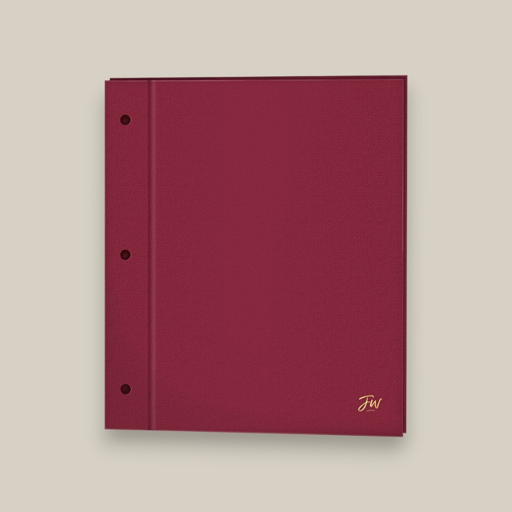 Carpeta n.3 fw forrada pp rojo