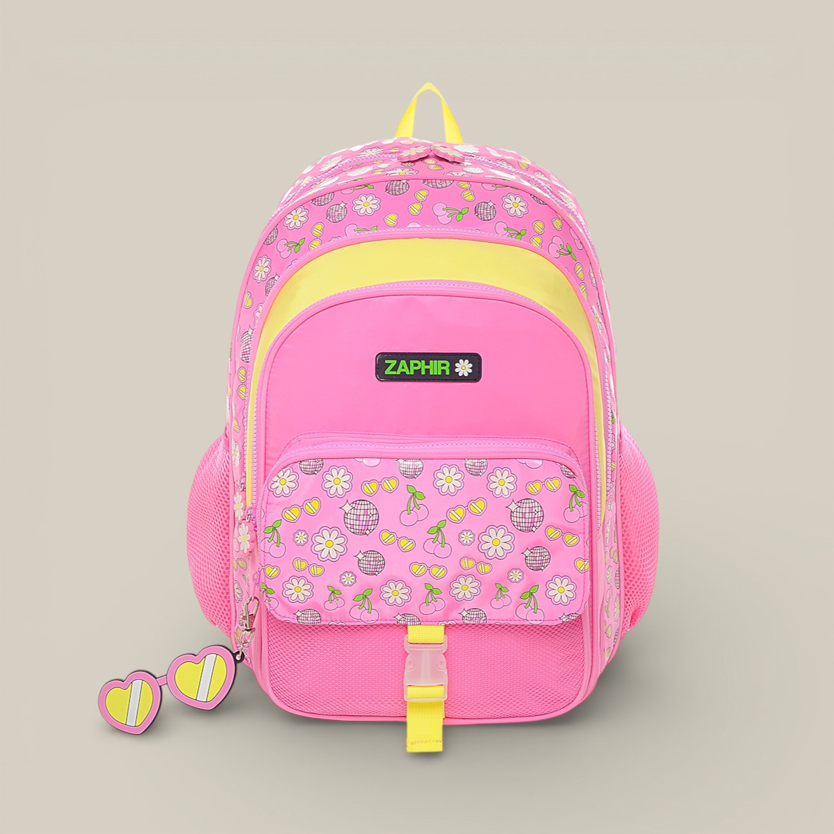 Mochila 17.5" espalda cherry disco