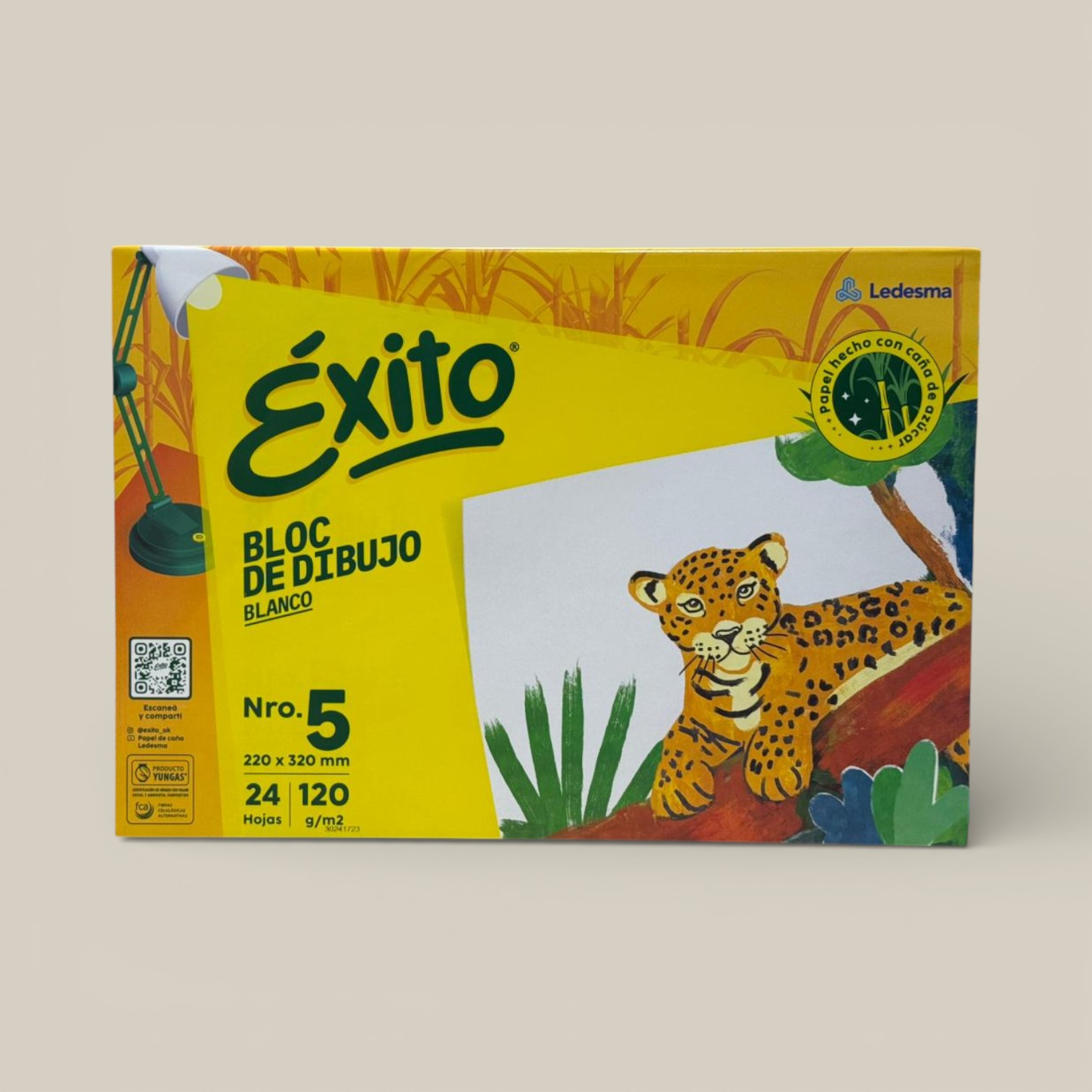 Repuesto n.5 oficio apaisado blanco x 24 h