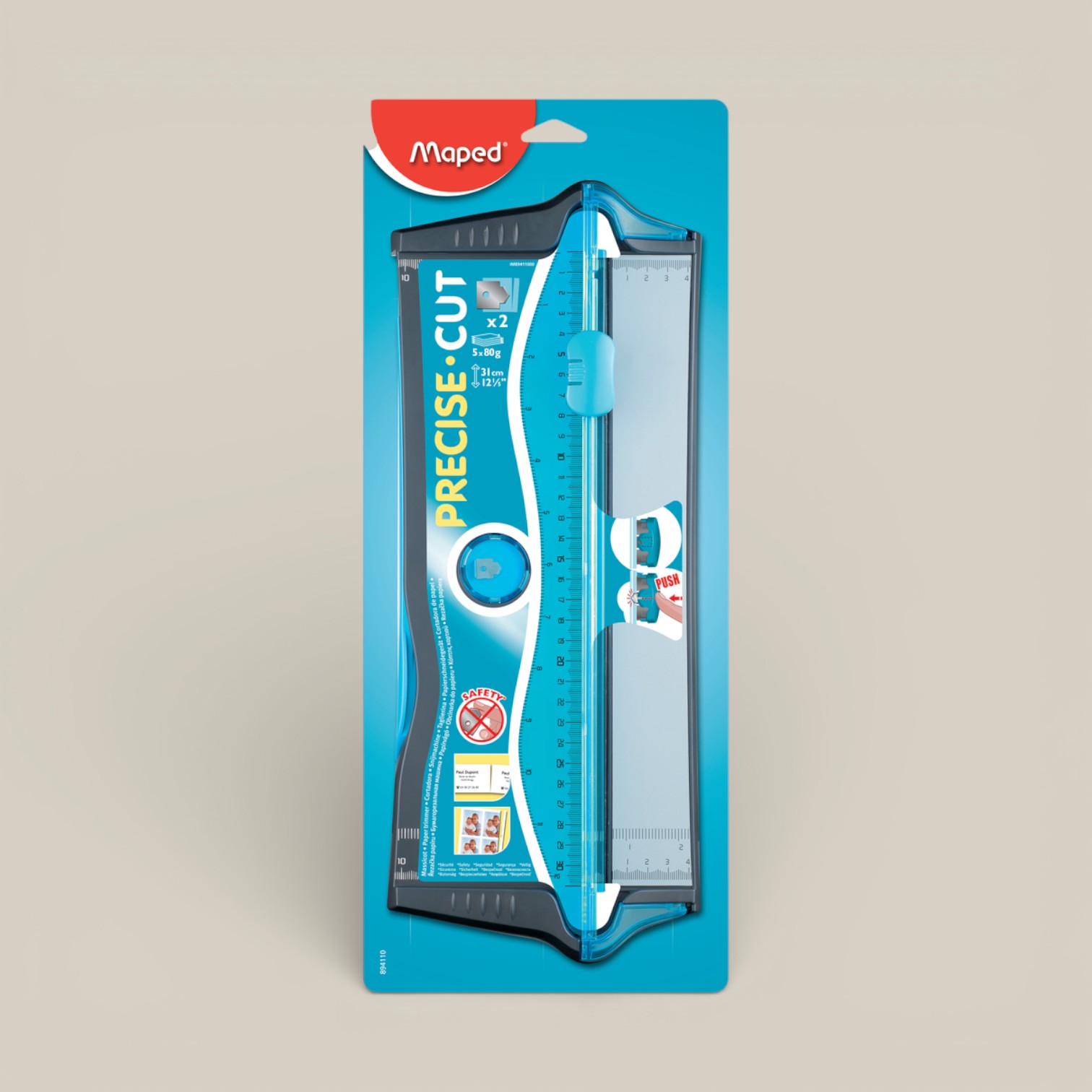 Guillotina precise cut a4 - blister x 1