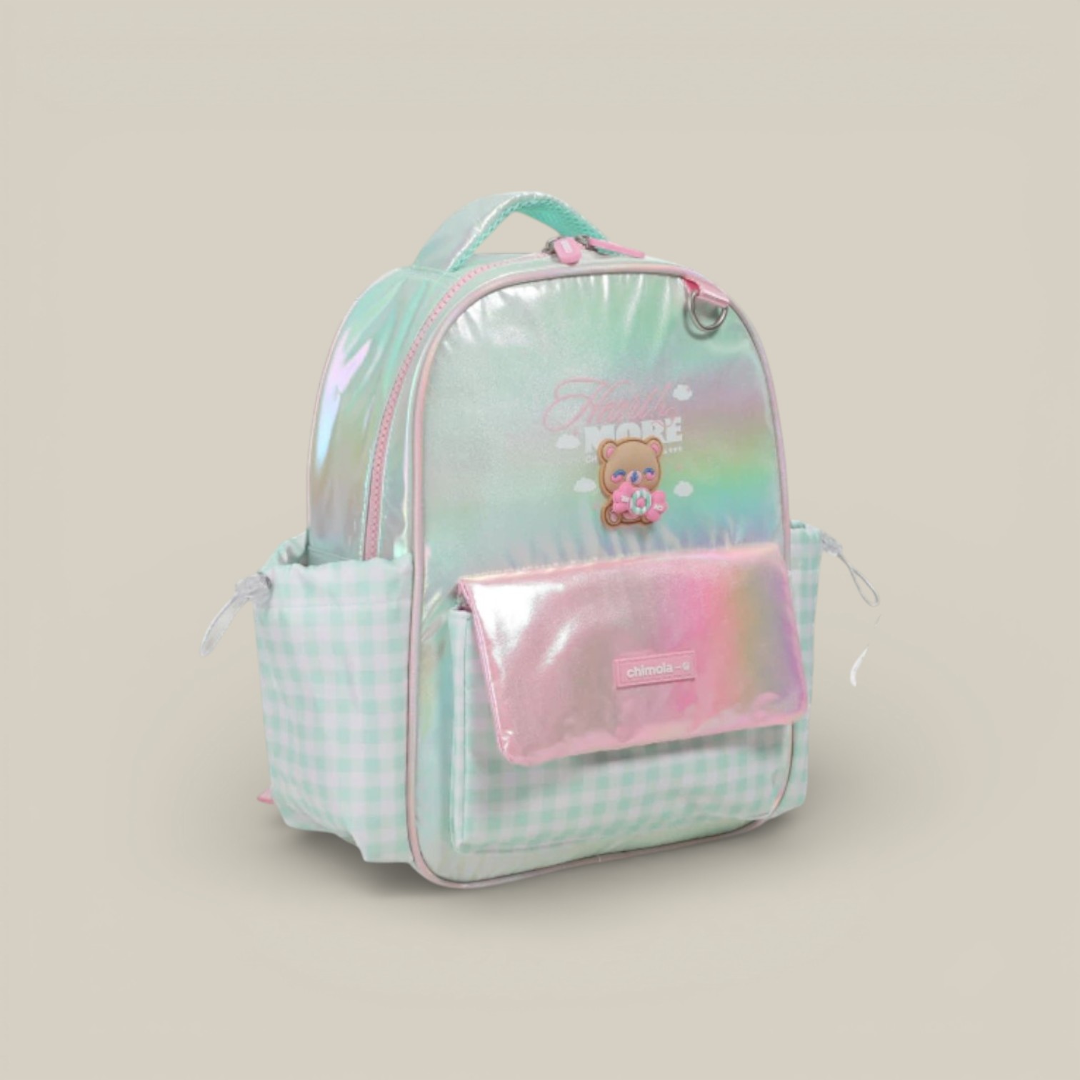 Mochila spin bear espalda 12" aqua