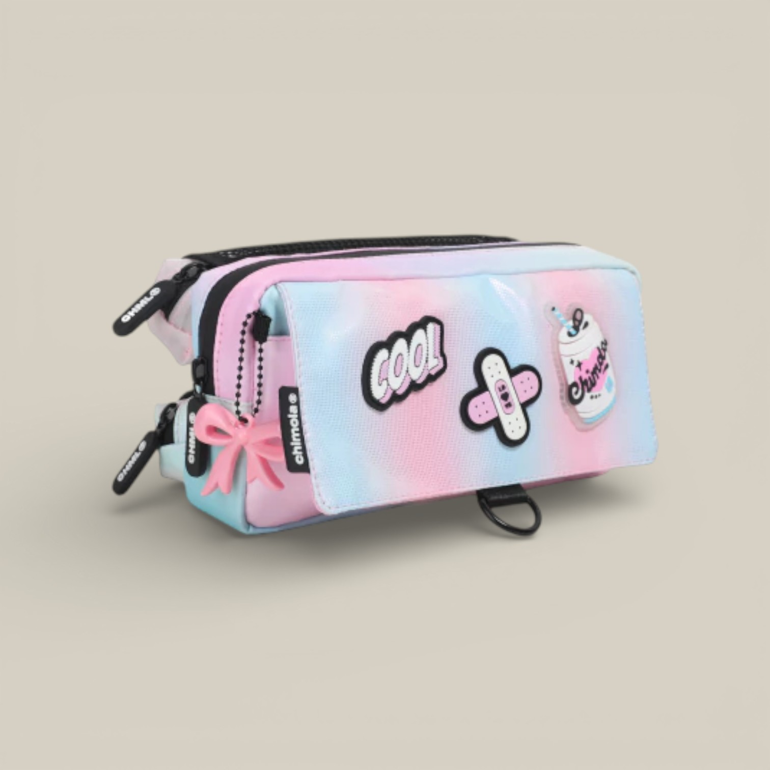 Cartuchera glowing light pink