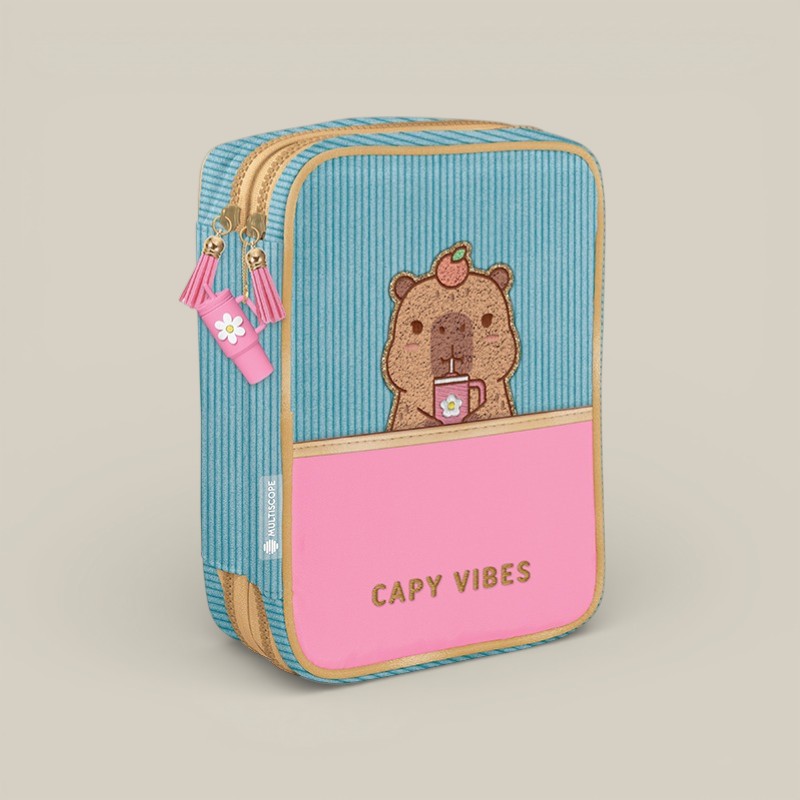 Canopla box 2 pisos capybara corderoy