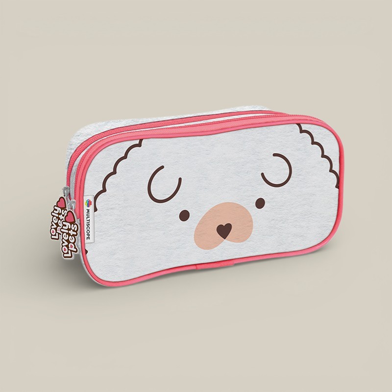 Canopla doble cierre plush perrito