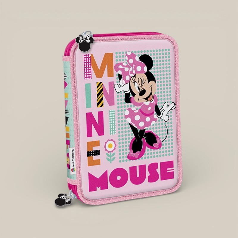 Canopla 2 piso minnie pvc c/efecto