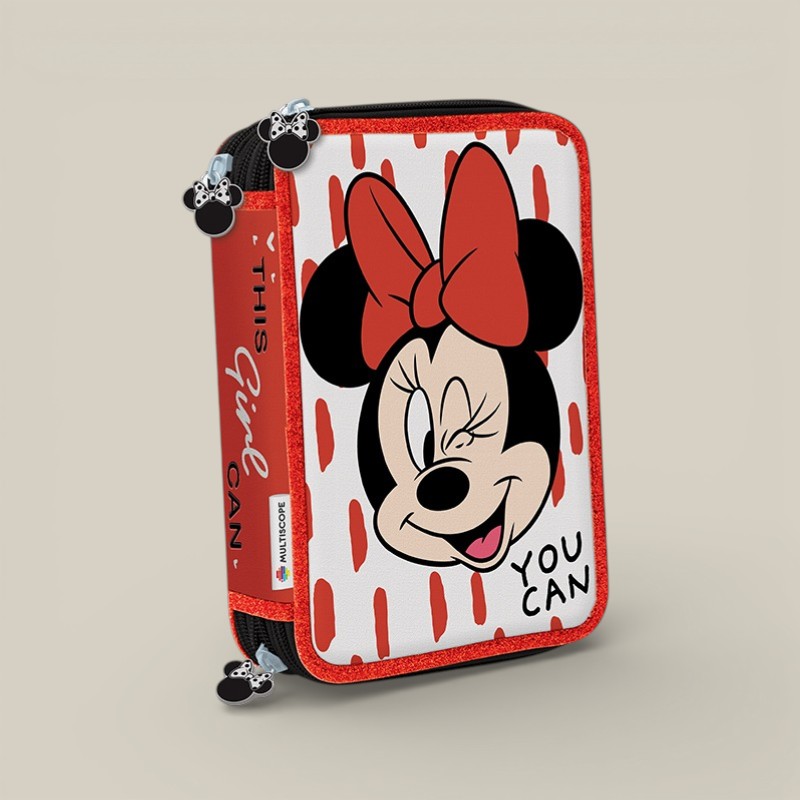 Canopla 3 pisos minnie tela