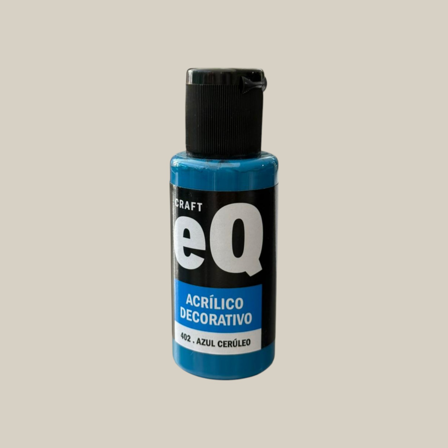 Pintura acrilico decorativo 50cc azul ceruleo