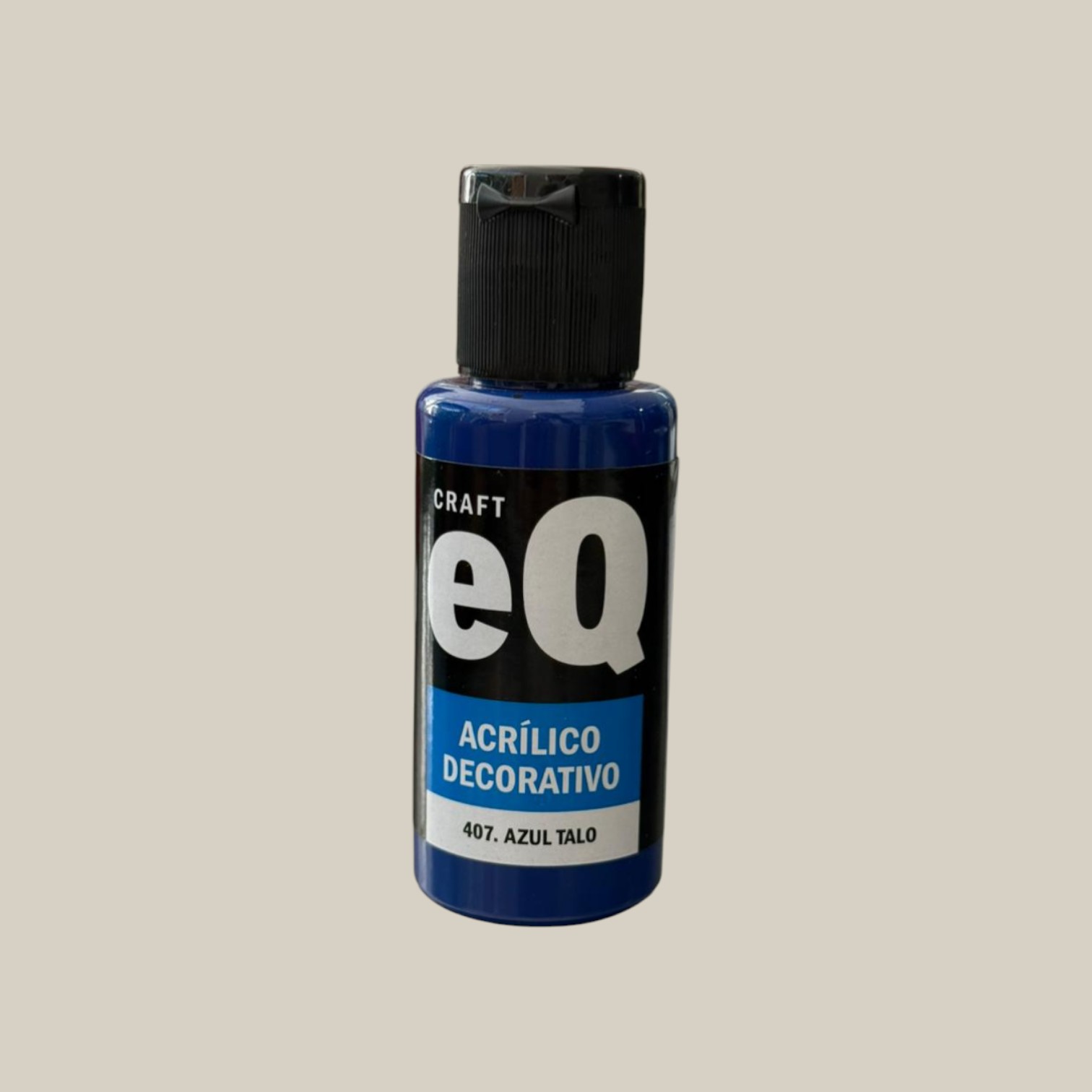 Pintura acrilico decorativo 50cc azul talo