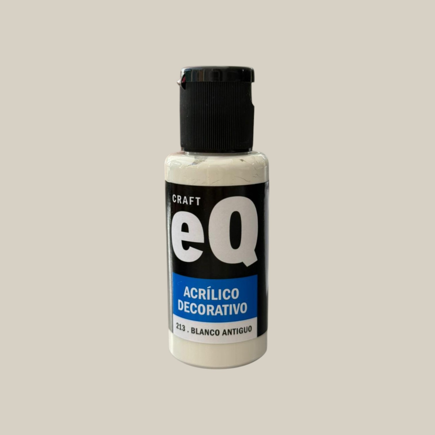 Pintura acrilico decorativo 50cc blanco antiguo