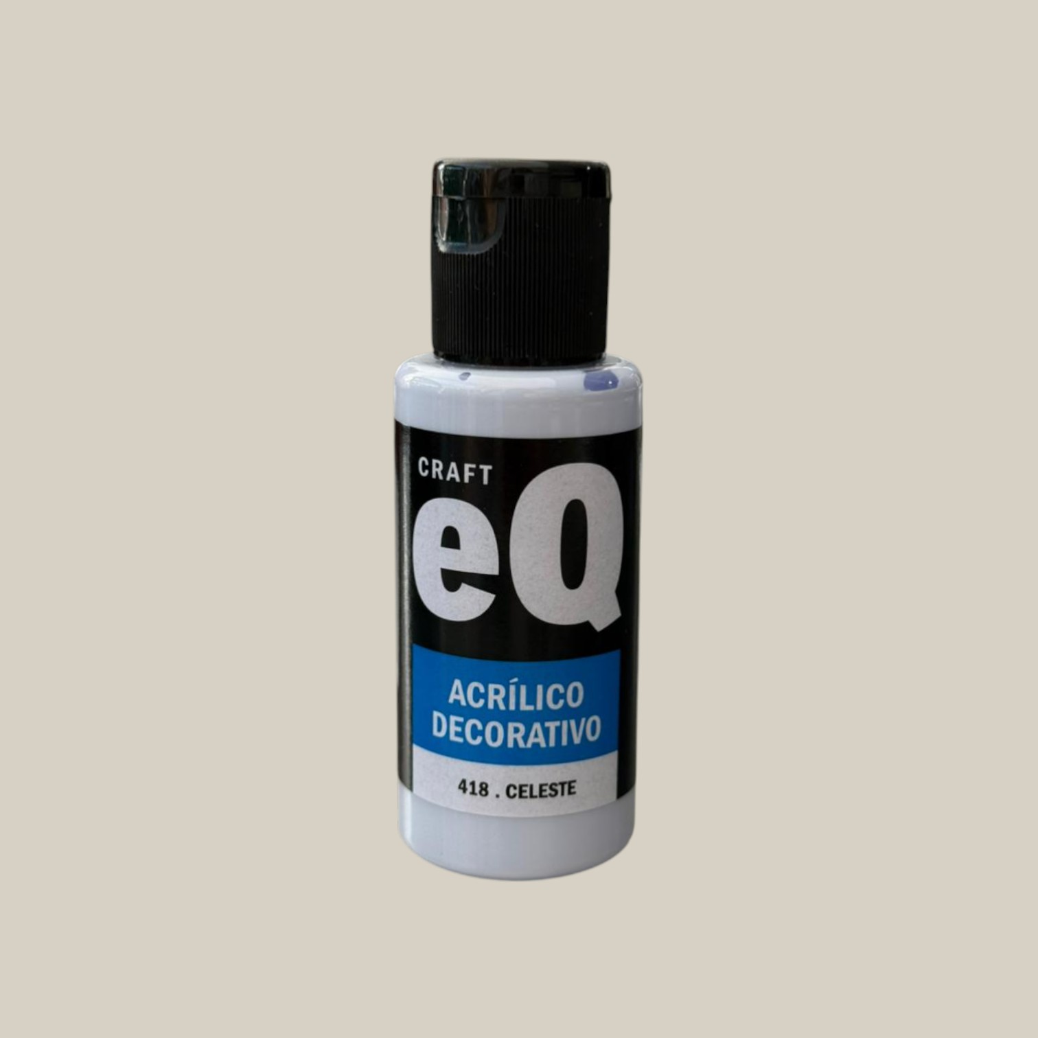 Pintura acrilico decorativo 50cc celeste