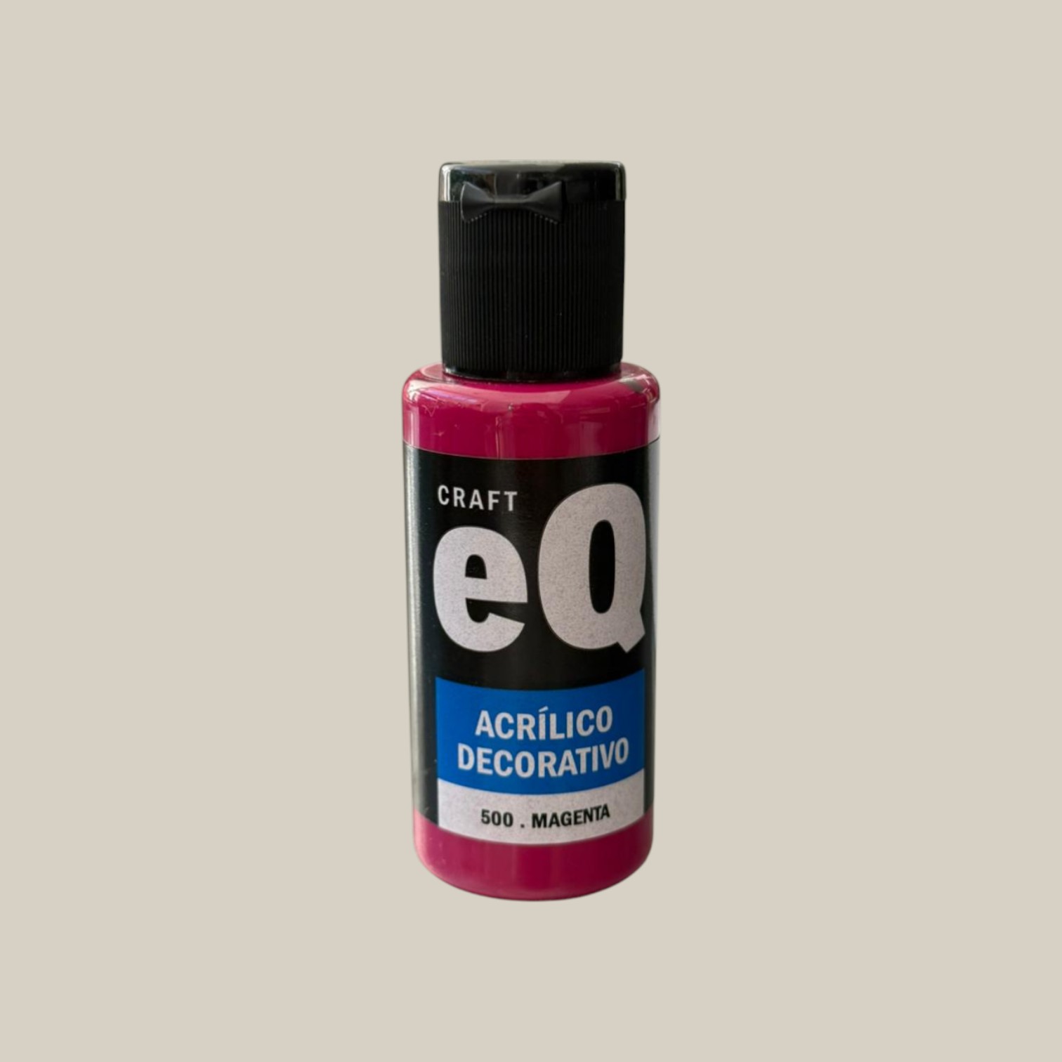 Pintura acrilico decorativo 50cc magenta