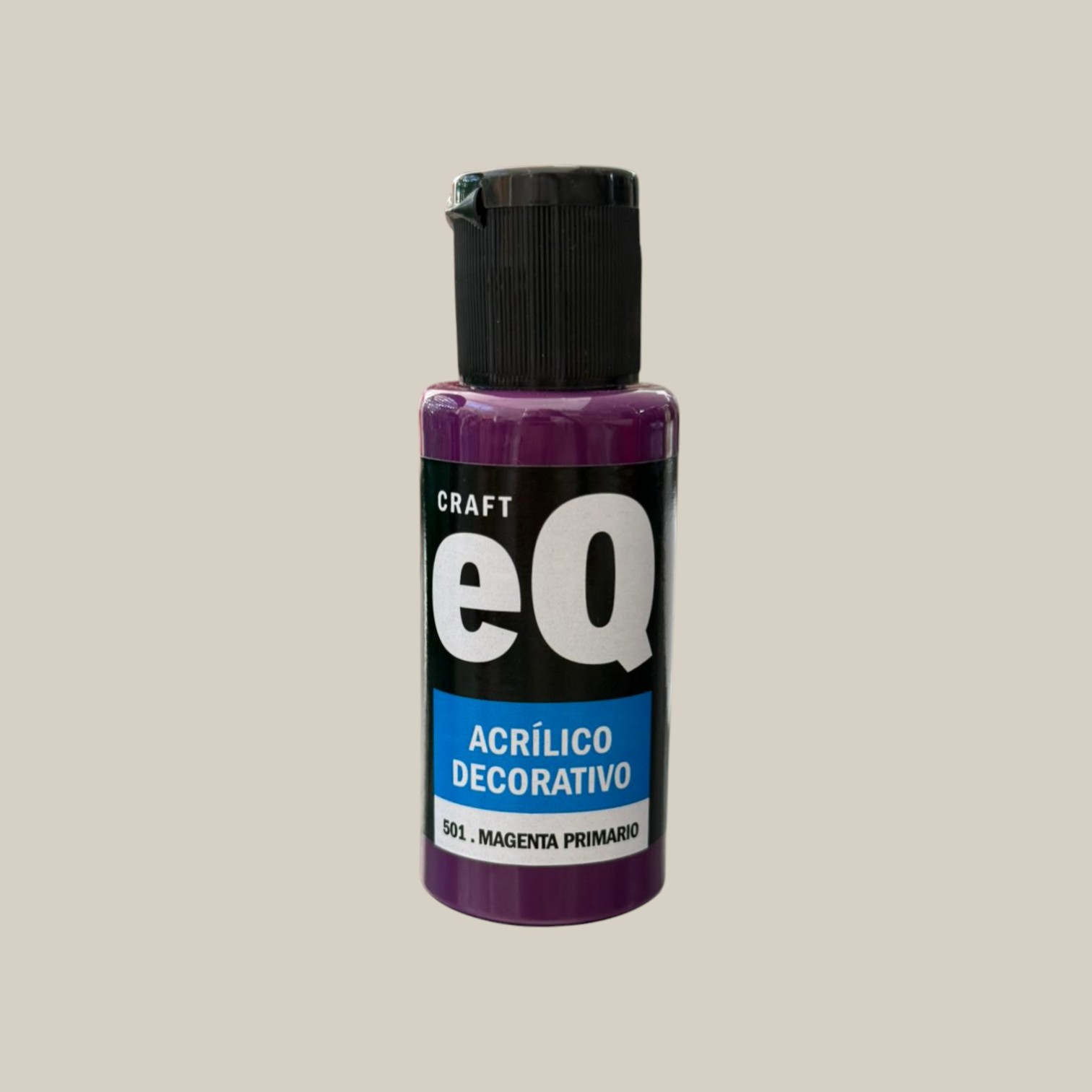 Pintura acrilico decorativo 50cc magenta primario