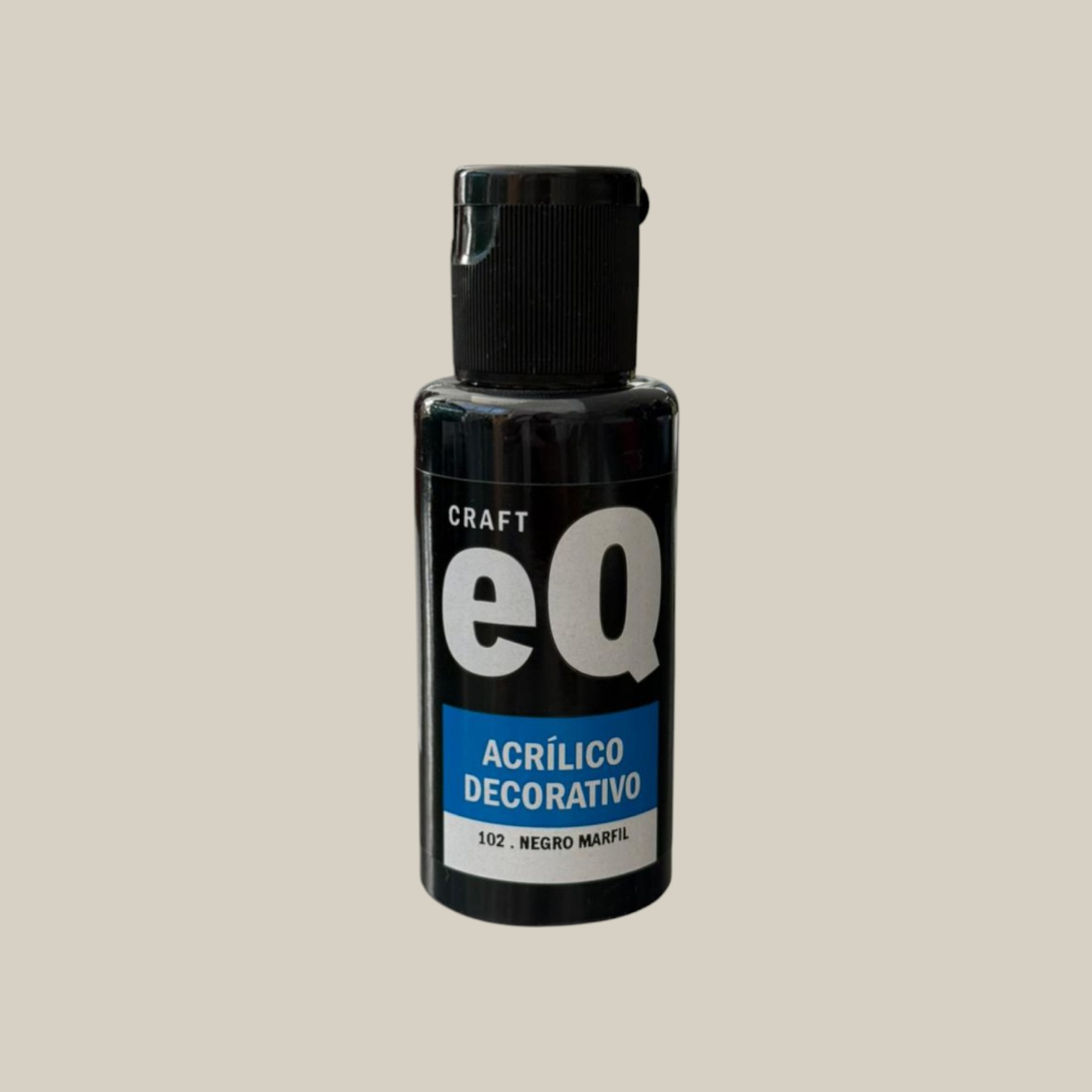 Pintura acrilico decorativo 50cc negro marfil