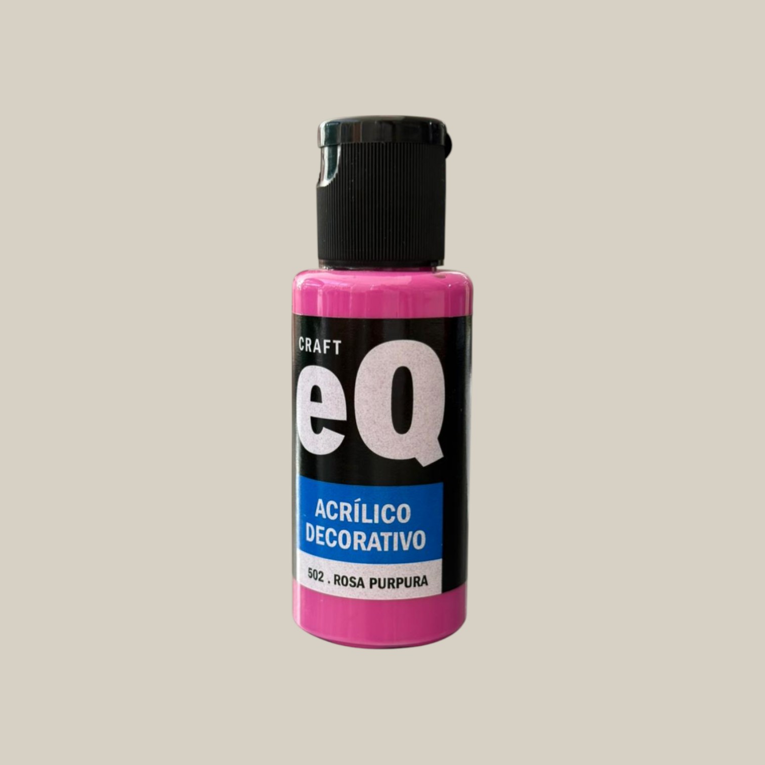Pintura acrilico decorativo 50cc rosa purpura