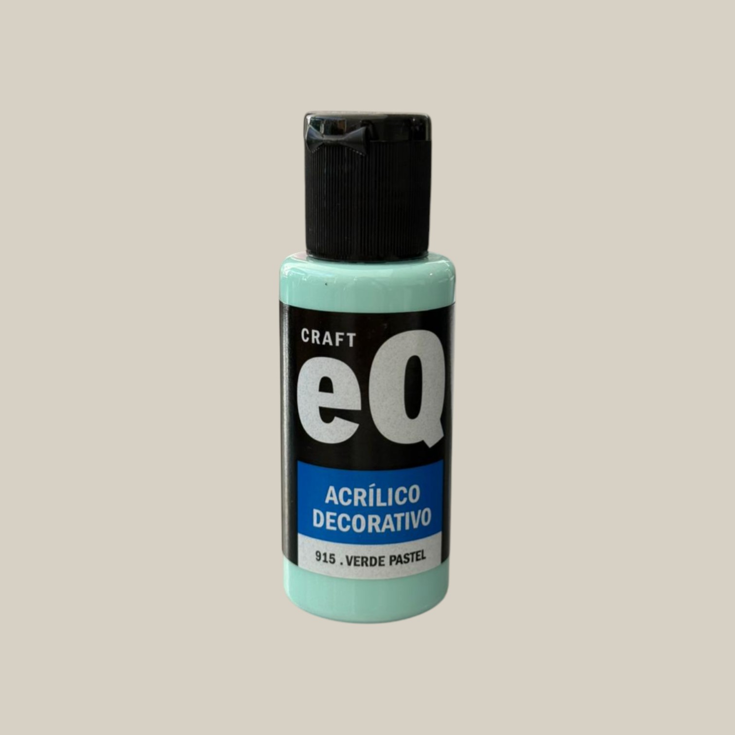 Pintura acrilico decorativo 50cc verde pastel