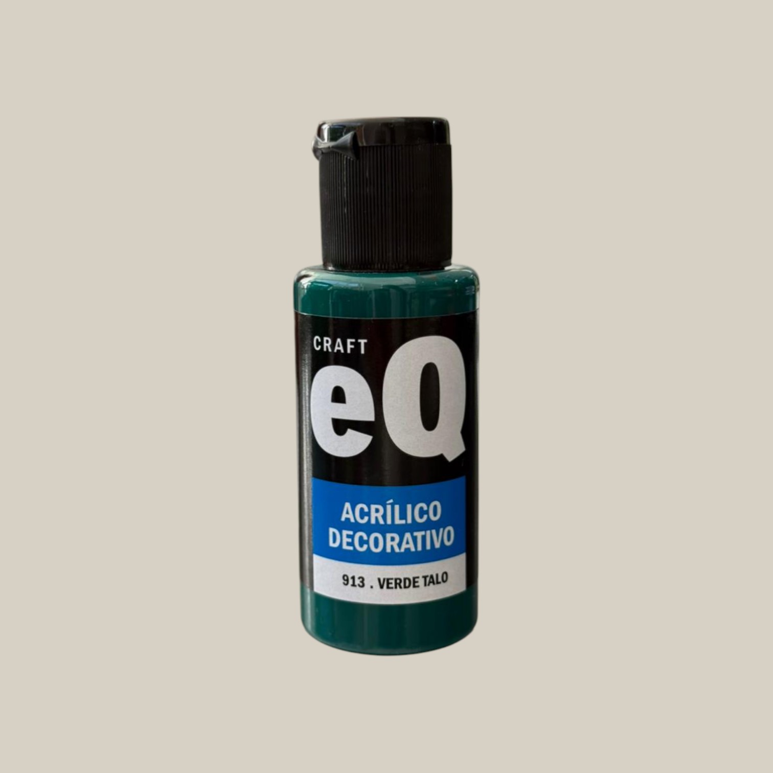 Pintura acrilico decorativo 50cc verde talo