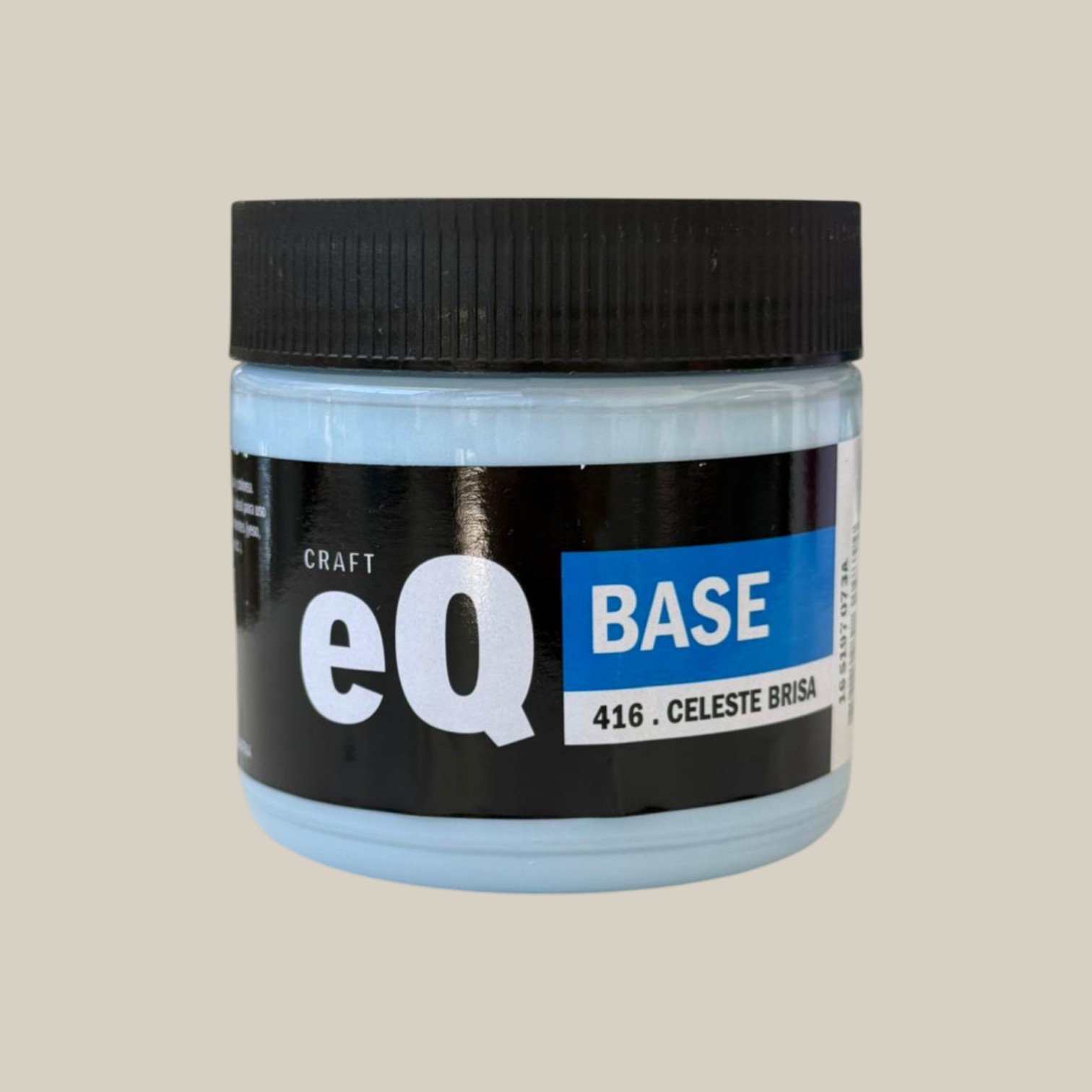 Pintura base acrilica 200cc celeste brisa