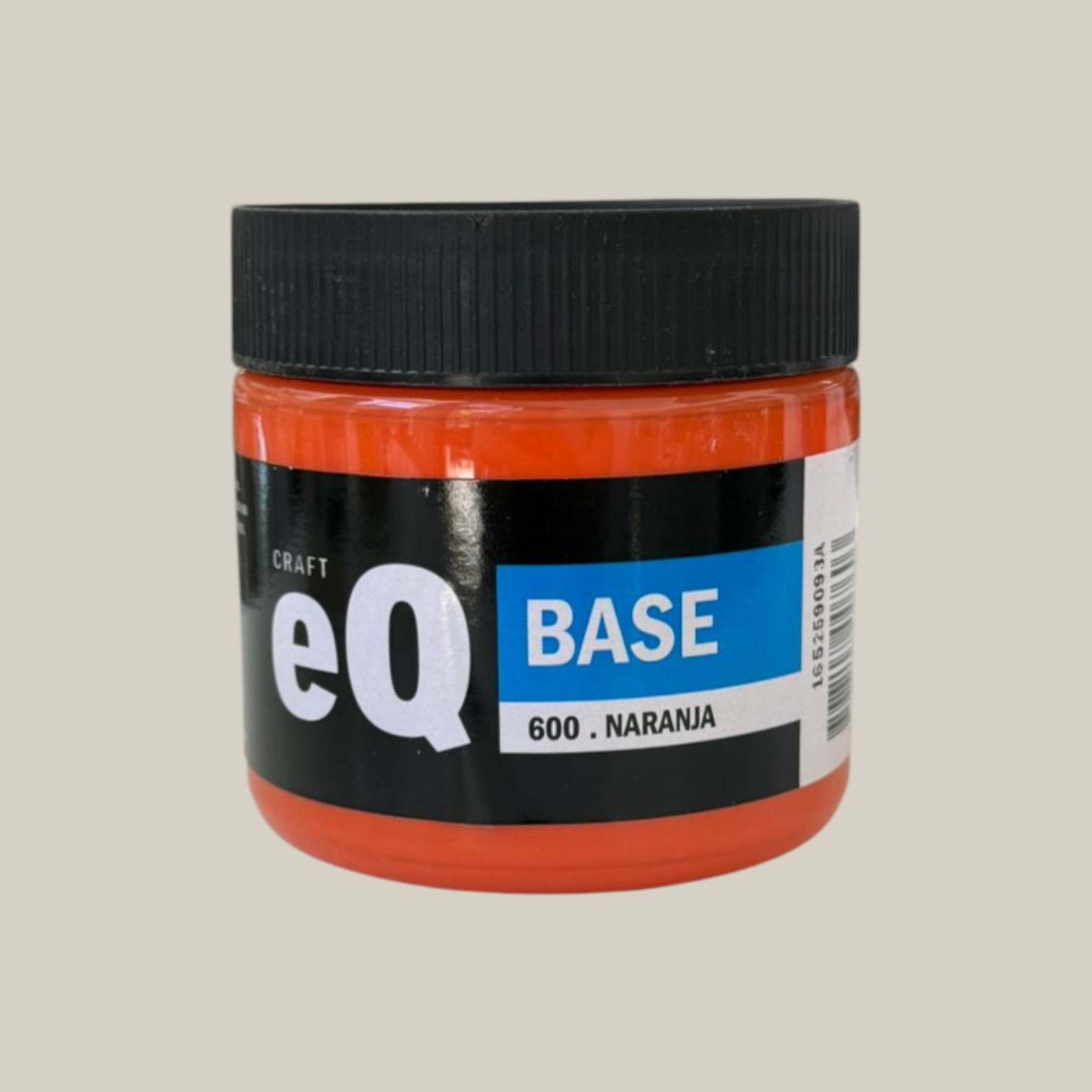 Pintura base acrilica 200cc naranja