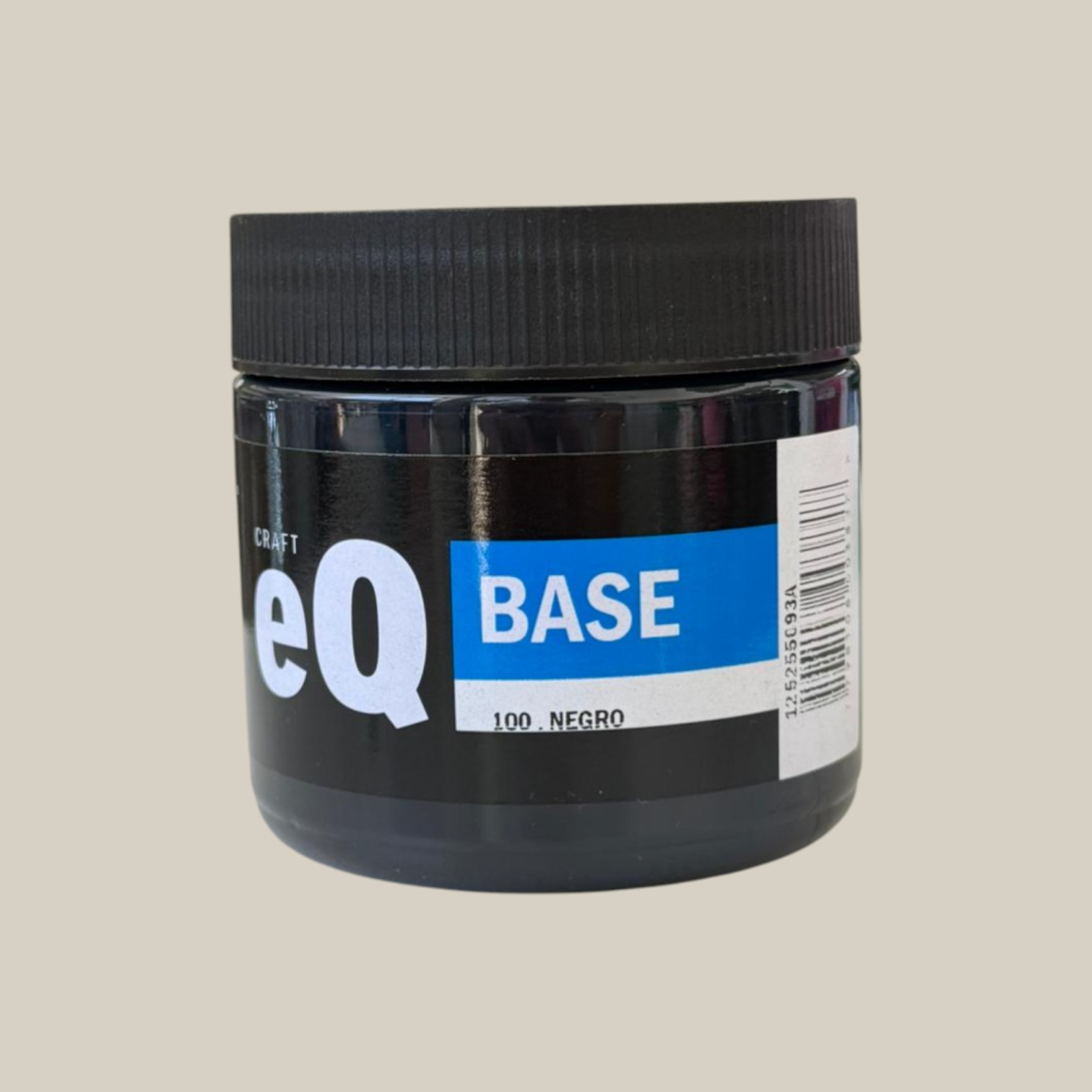 Pintura base acrilica 200cc negro