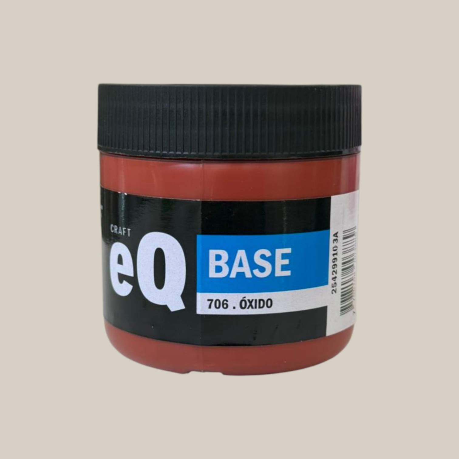 Pintura base acrilica 200cc oxido