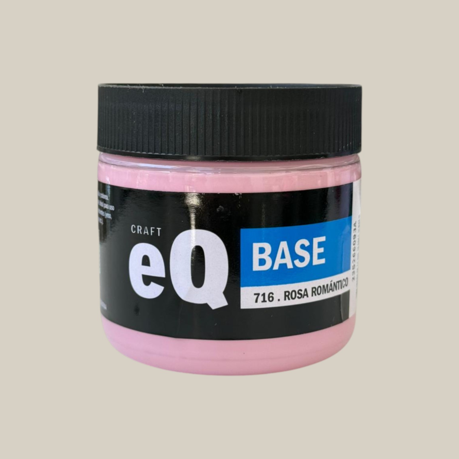 Pintura base acrilica 200cc rosa romantico