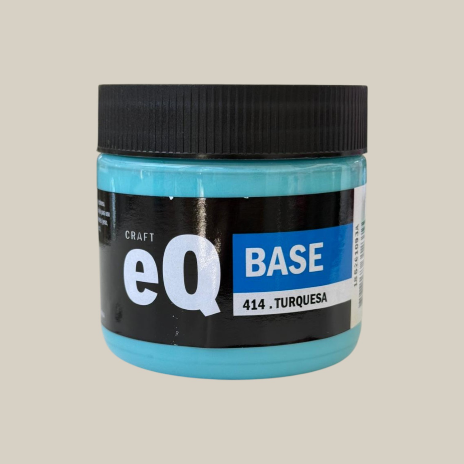 Pintura base acrilica 200cc turquesa