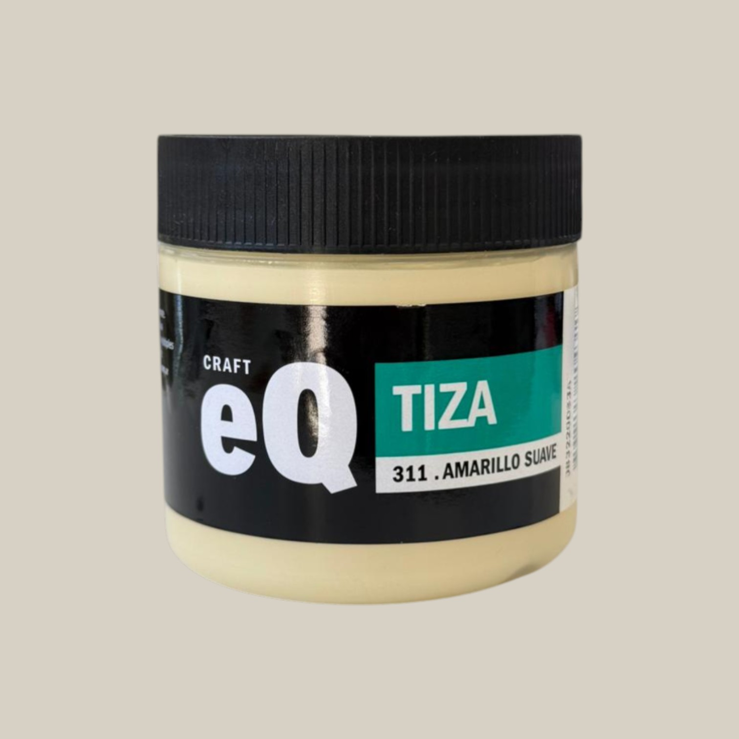 Pintura a la tiza 200cc amarillo suave