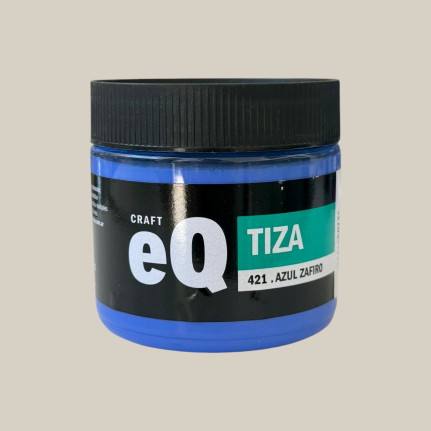 Pintura a la tiza 200cc azul zafiro