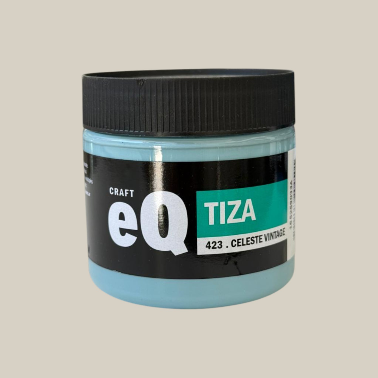 Pintura a la tiza 200cc celeste vintage